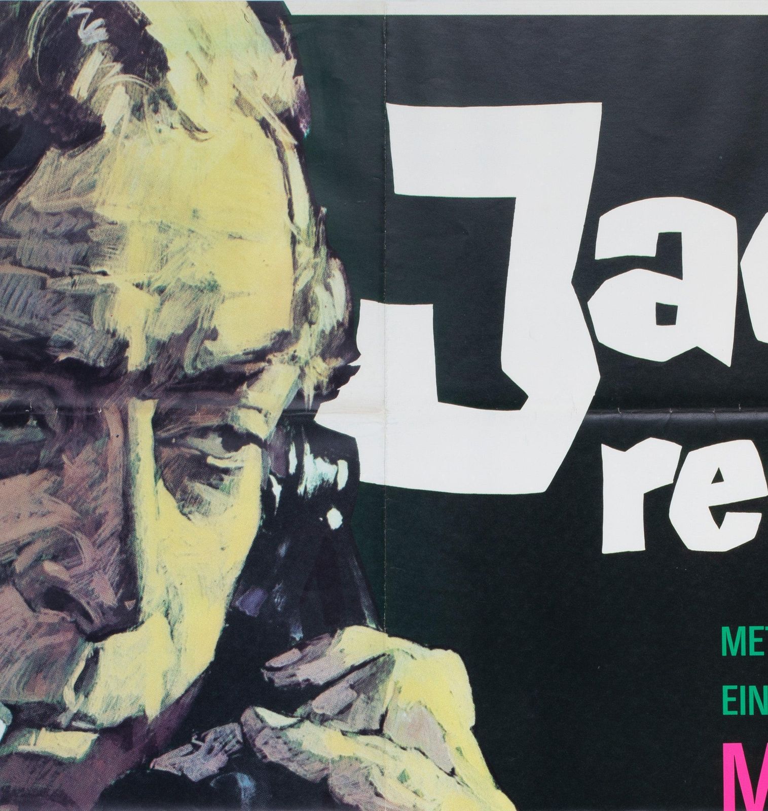 Get Carter 1971 German A0 Film Poster, Arnaldo Putzu photo Art