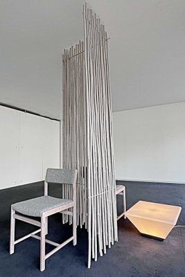 Grey Lacquered Rattan Room Divider By Gunter Lambert, 2008 photo buy