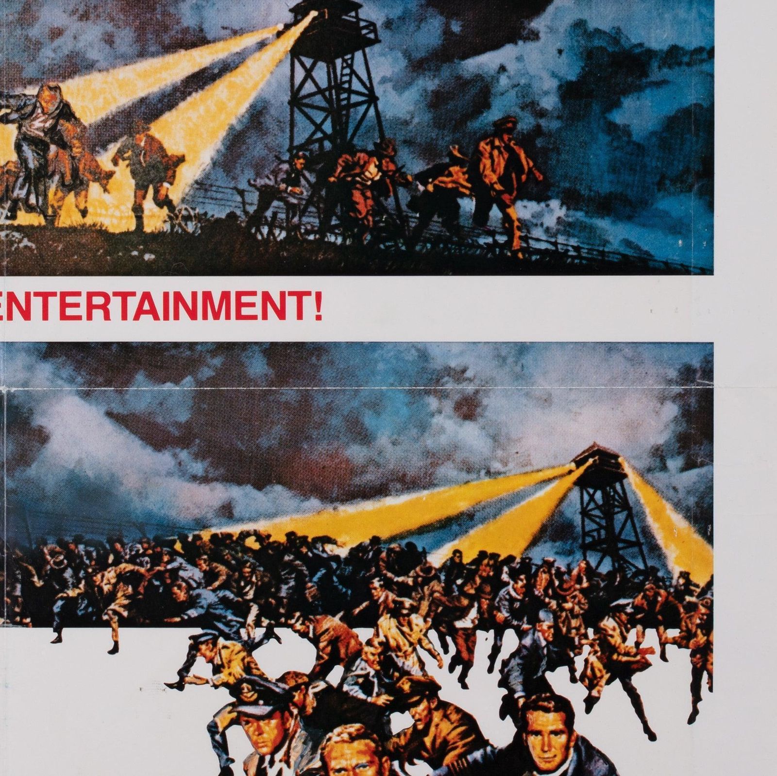 The Great Escape R1980 Us International Film Poster, Frank Mccarthy photo vinterior