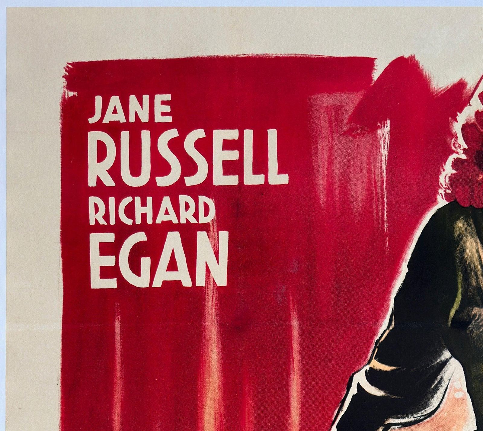 The Revolt Of Mamie Stover 1956 French Grande Film Poster, Boris Grinsson photo for sale