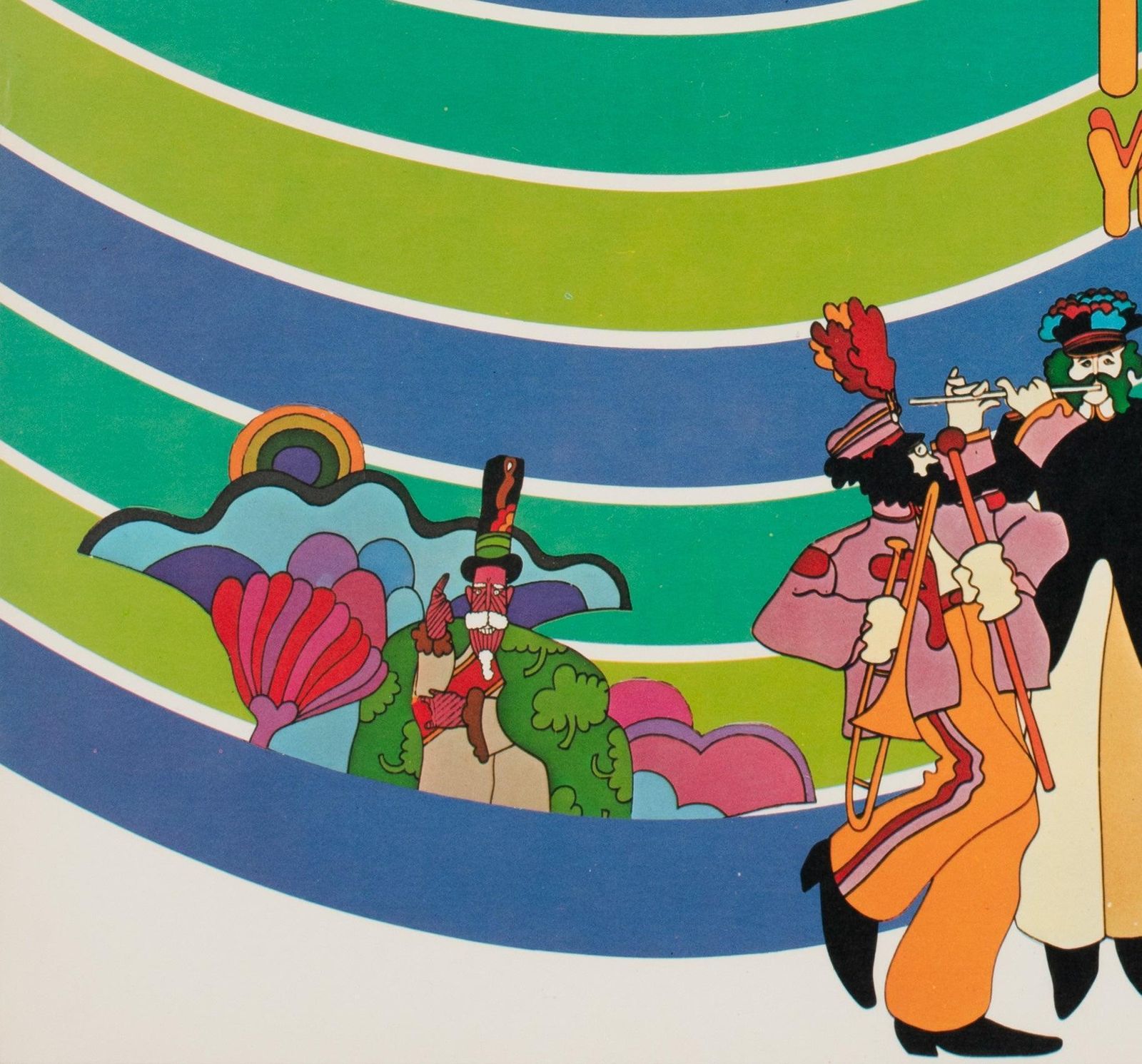 Yellow Submarine 1969 Japanese B2 Film Poster photo buy