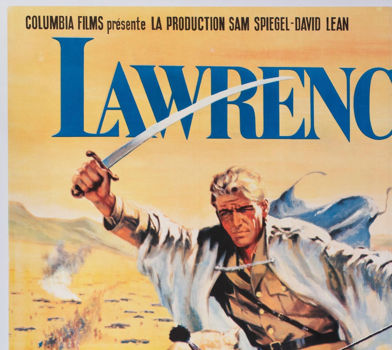 Lawrence Of Arabia 1963 French Grande Film Poster photo for sale