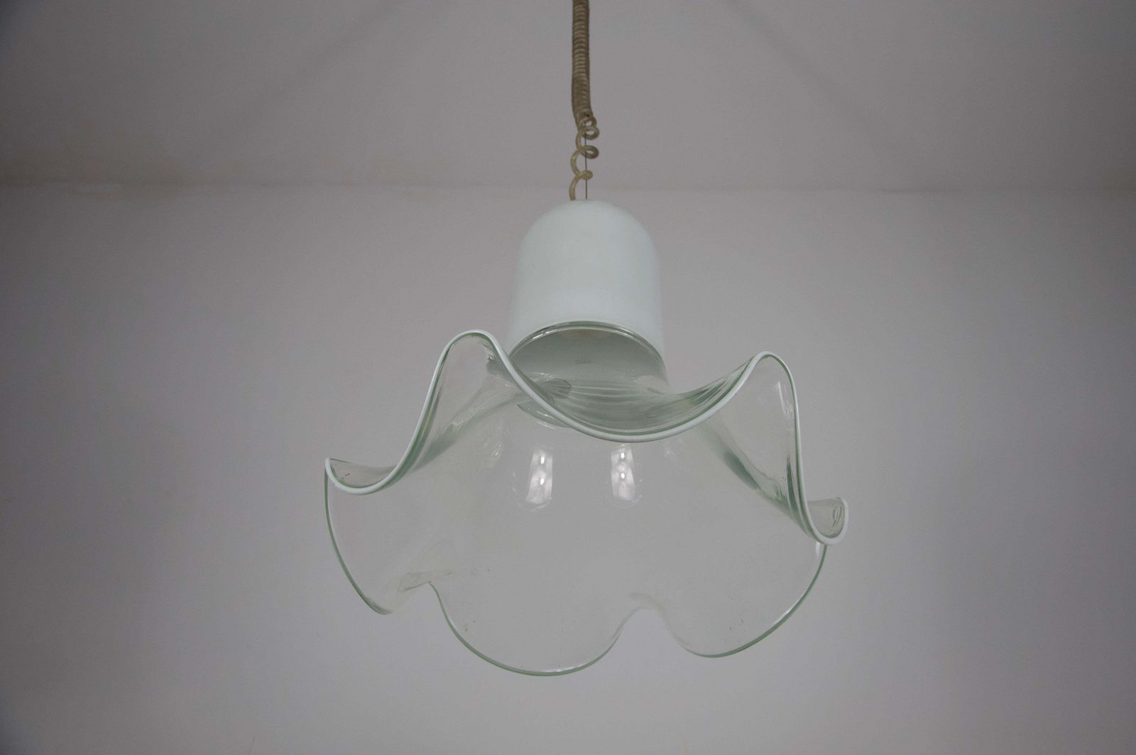 Murano Glass Pendant Lamp By Roberto Pamio & Renato Toso For Leucos, Italy, 1970 photo buy