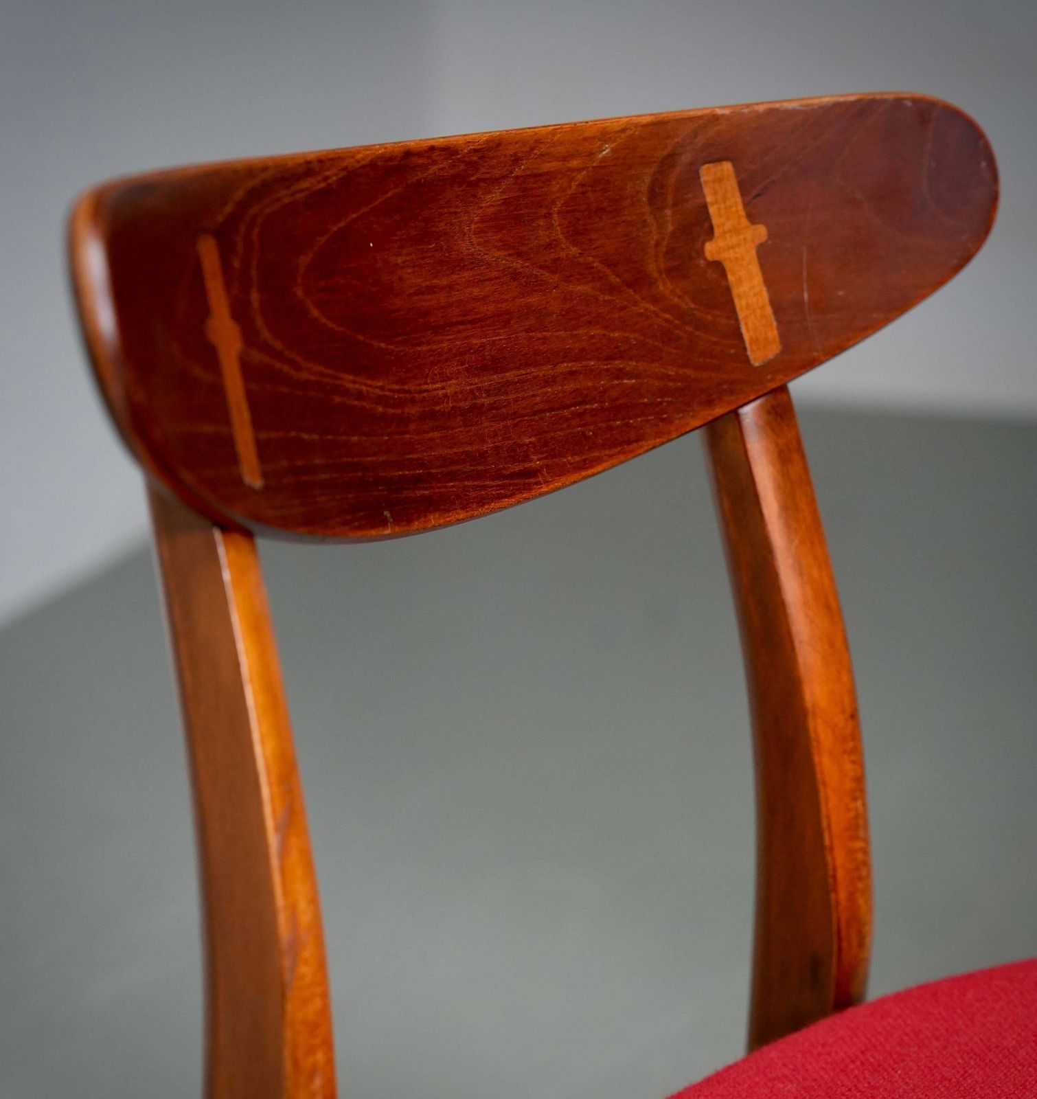 Set Of 3 Hans Wegner "Ch30" Chairs, Denmark, 1960's photo vintage