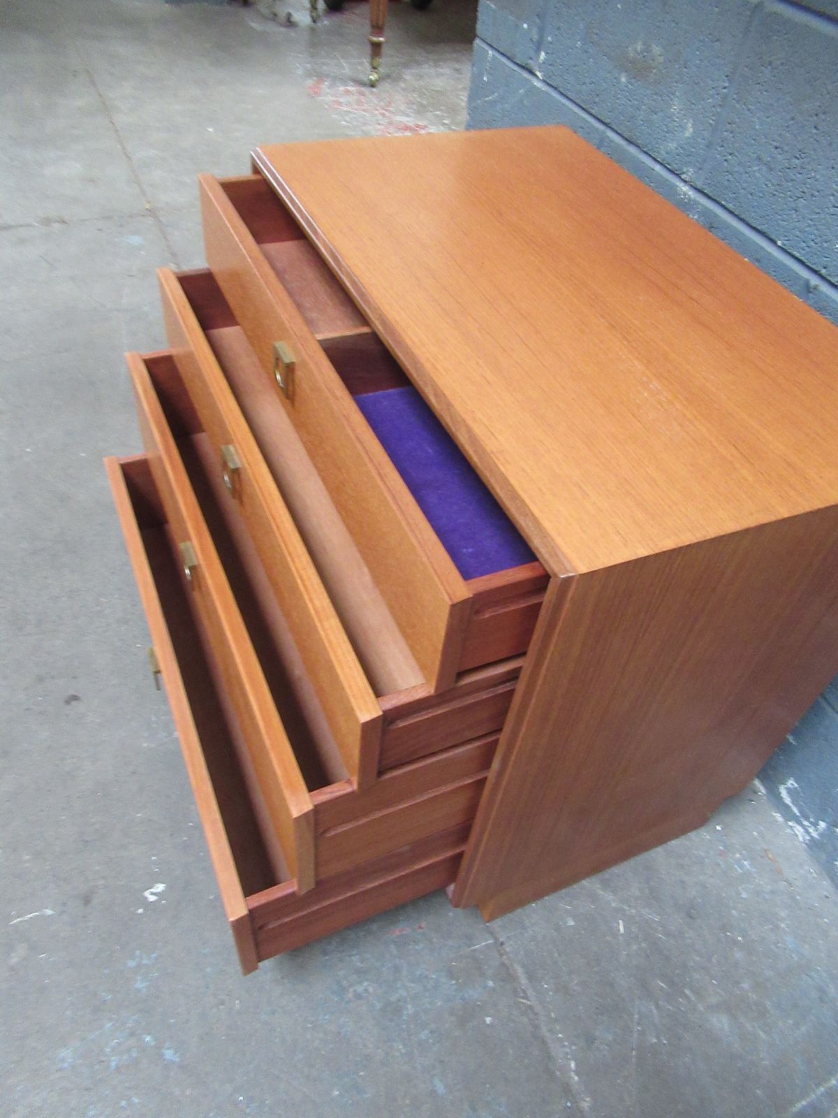 photo furniture Teak   1970s   Four Drawer   G   Plan    Chest Of Four Drawers
