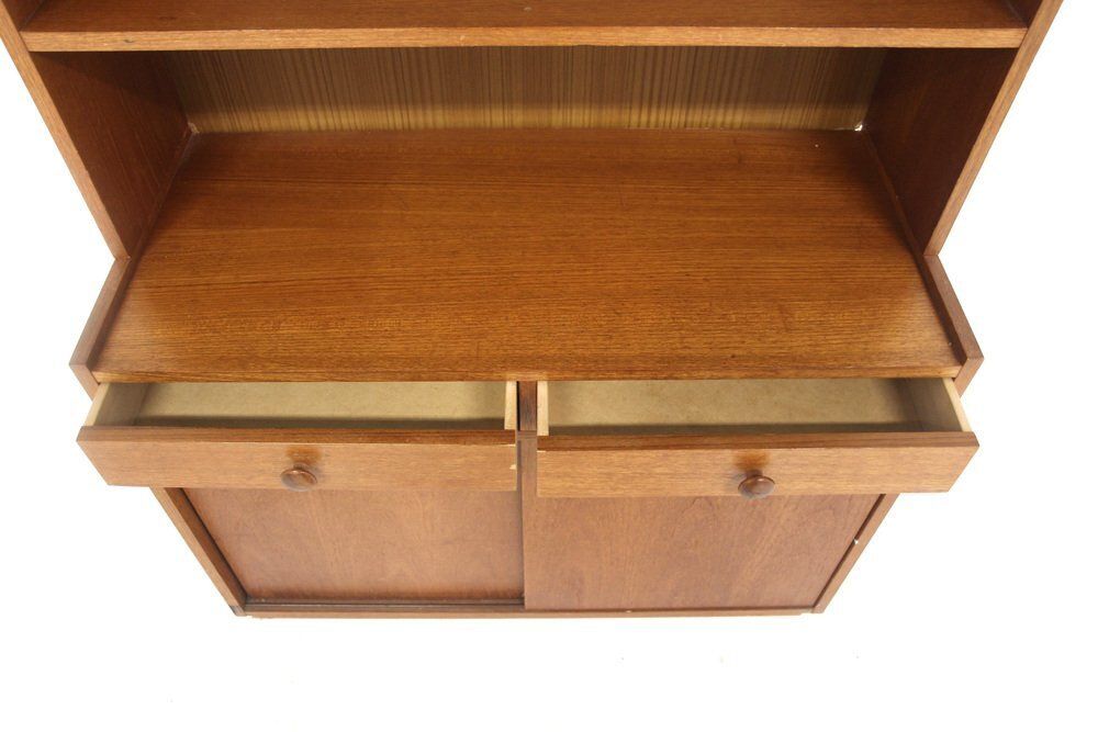 Scandinavian Teak Bookcase, Sweden, 1950 photo vintage