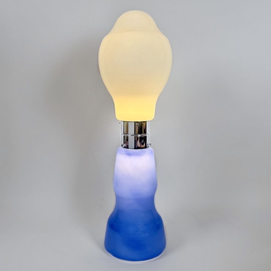 Late 20th Century Birillo Murano Glass Floor Lamp By C. Nason For Av Mazzega photo furniture