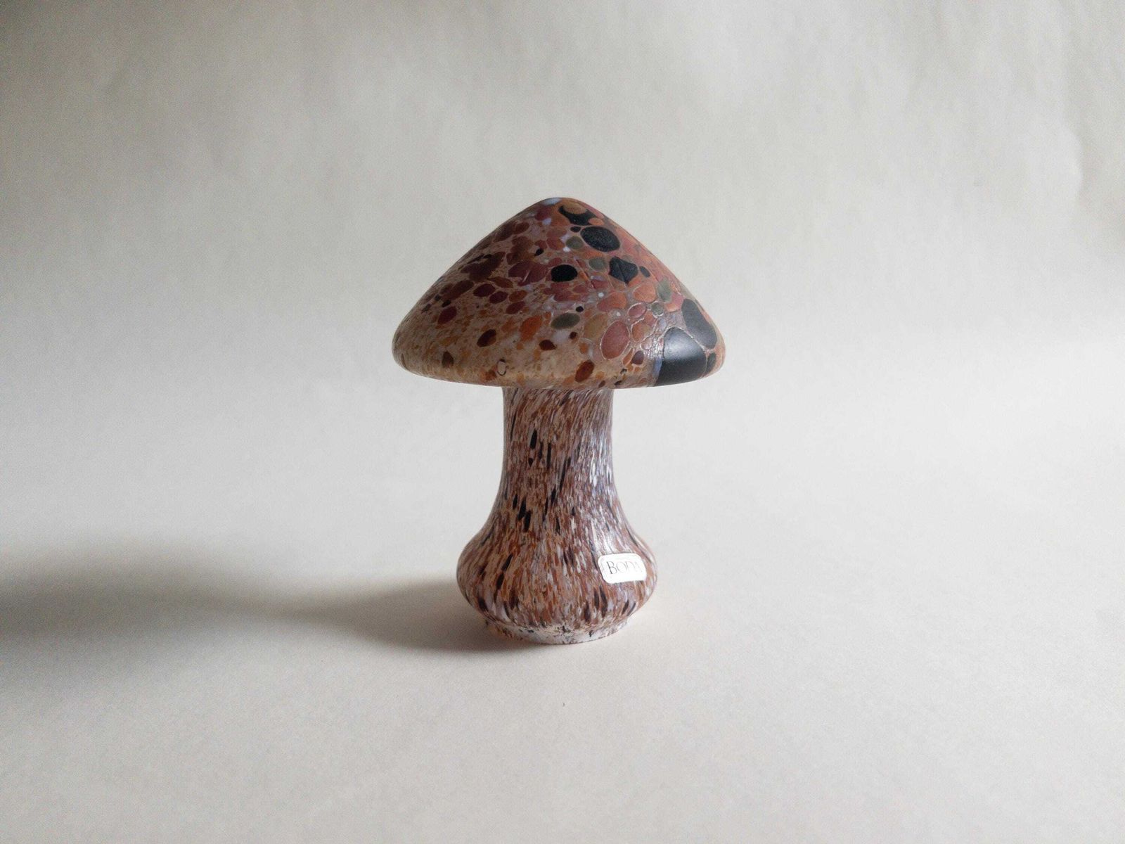 photo buy Kosta Boda Waxcap Glass Mushroom   Monica Backström 1970s Decor