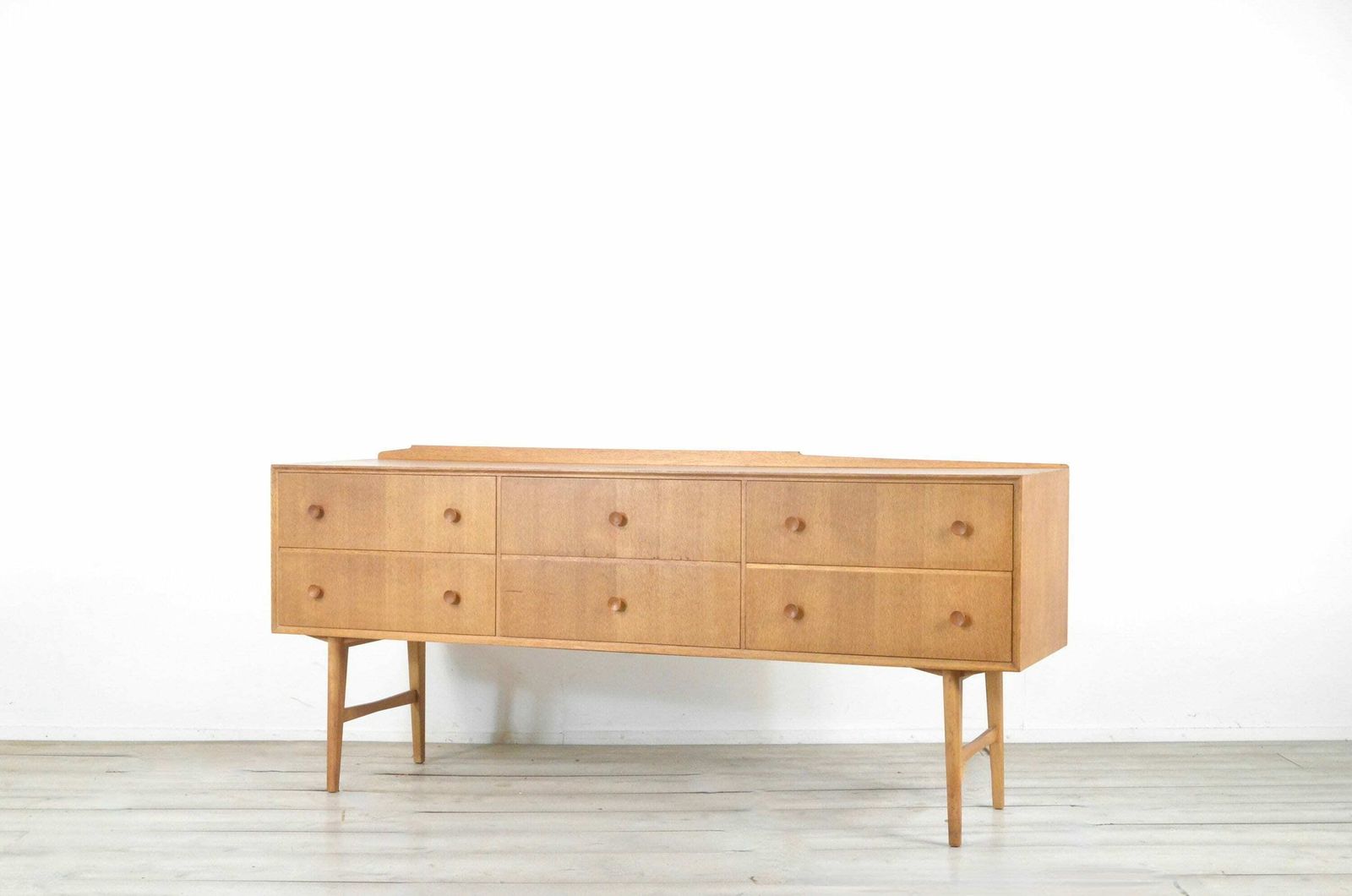 Midcentury Meredew Sideboard / Chest Of Drawers In Oak. Vintage Modern / Retro / Scandinavian / Danish Style photo furniture