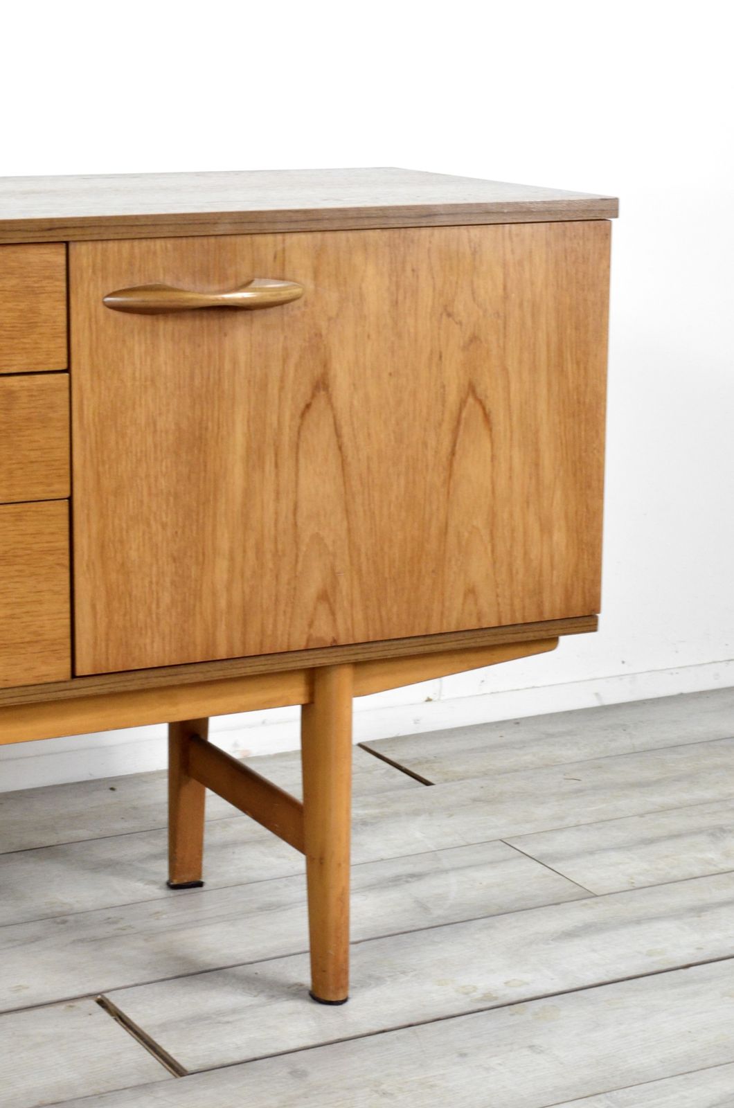 Midcentury 'Avalon' Teak Sideboard / Long John. Stylish Vintage Modern / Retro / Danish Style. photo buy