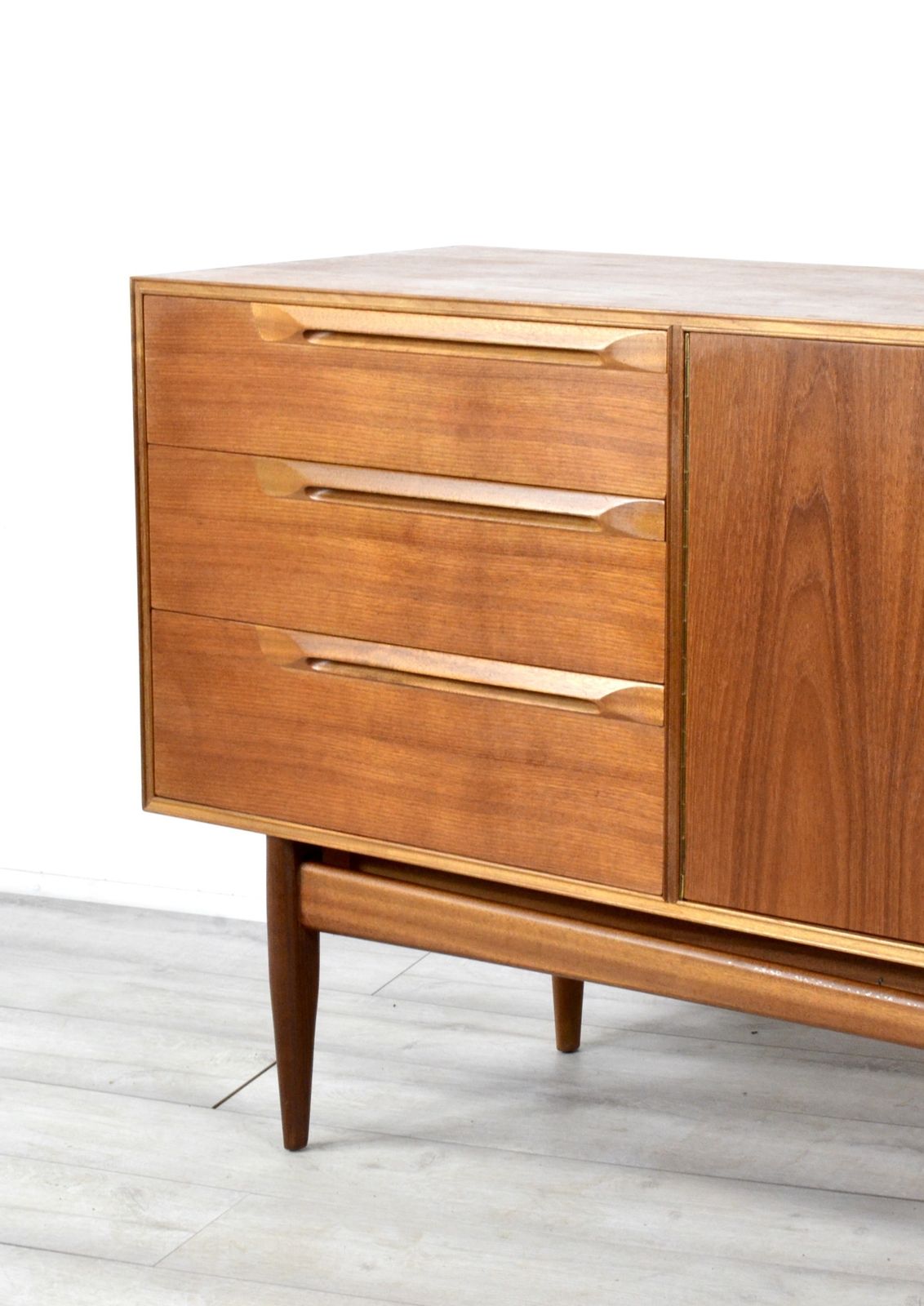 Rare Vintage Midcentury Mc Intosh Teak Sideboard / Long John. Delivery. Modern / Danish Style. photo vintage