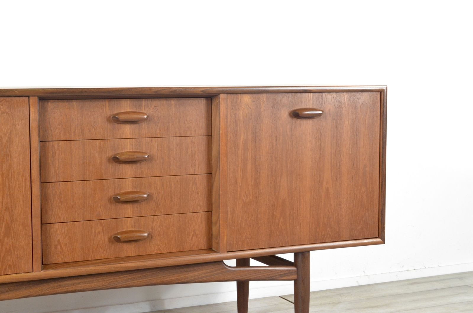photo furniture Vintage Midcentury G Plan Sideboard / Long John In Afromosia And Teak