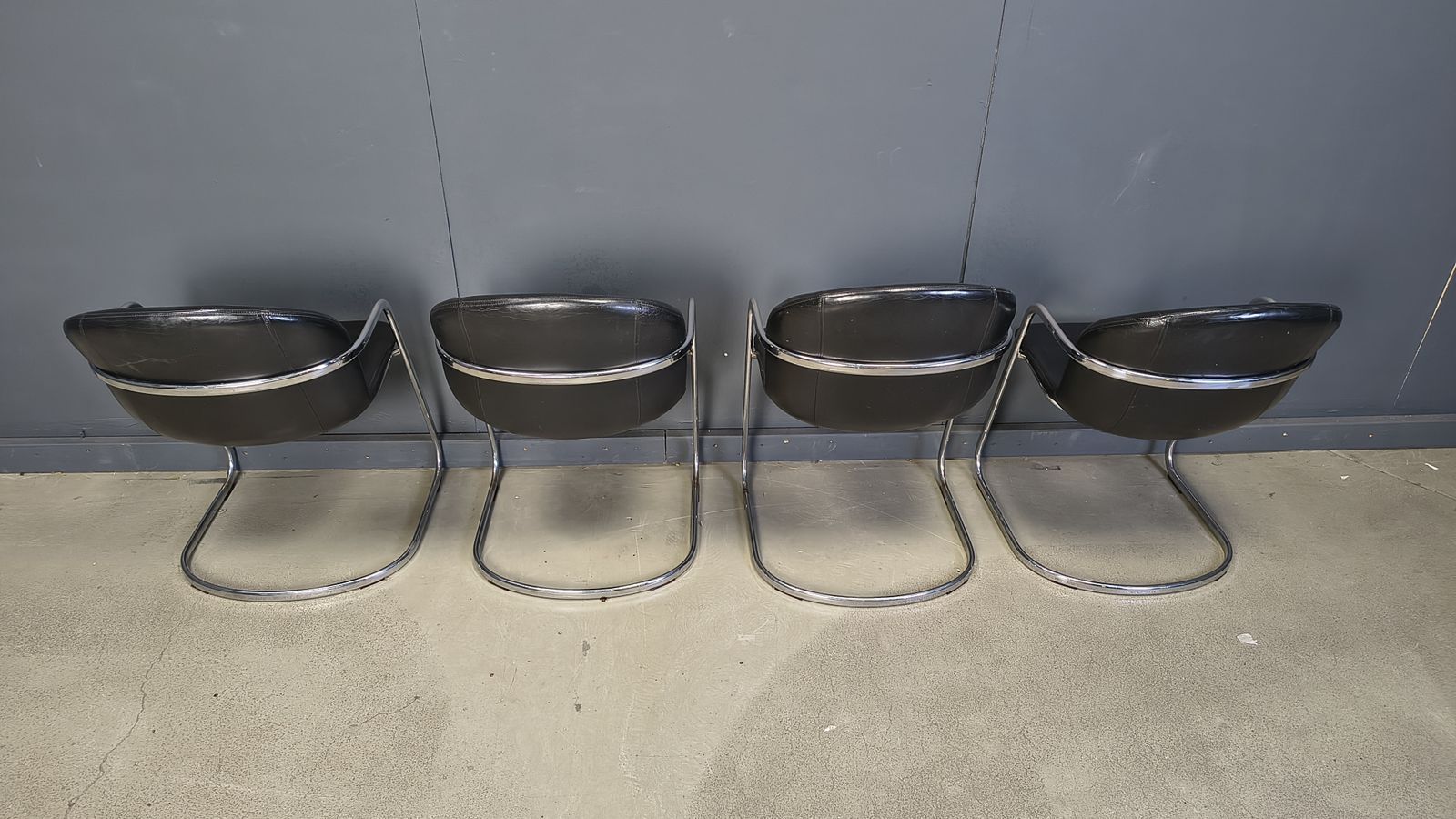 Gastone Rinaldi Dining Chairs For Thema Italy, 1970s   Set Of 4 photo vintage