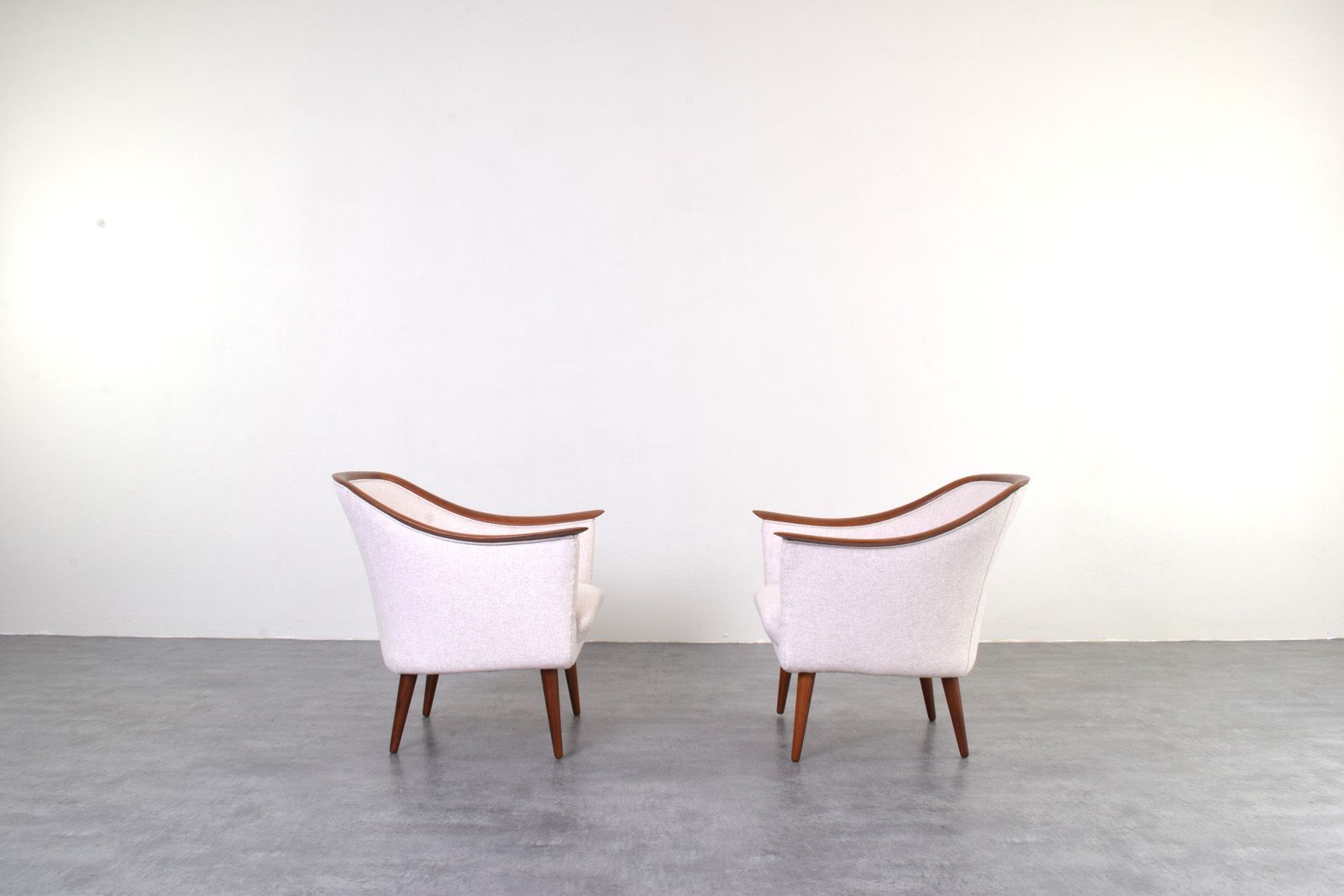 Mid Century Norwegian Teak Armchairs By Fredrik A. Kayser For Vatne Lenestolfabrikk, 1960s, Set Of 2 photo furniture