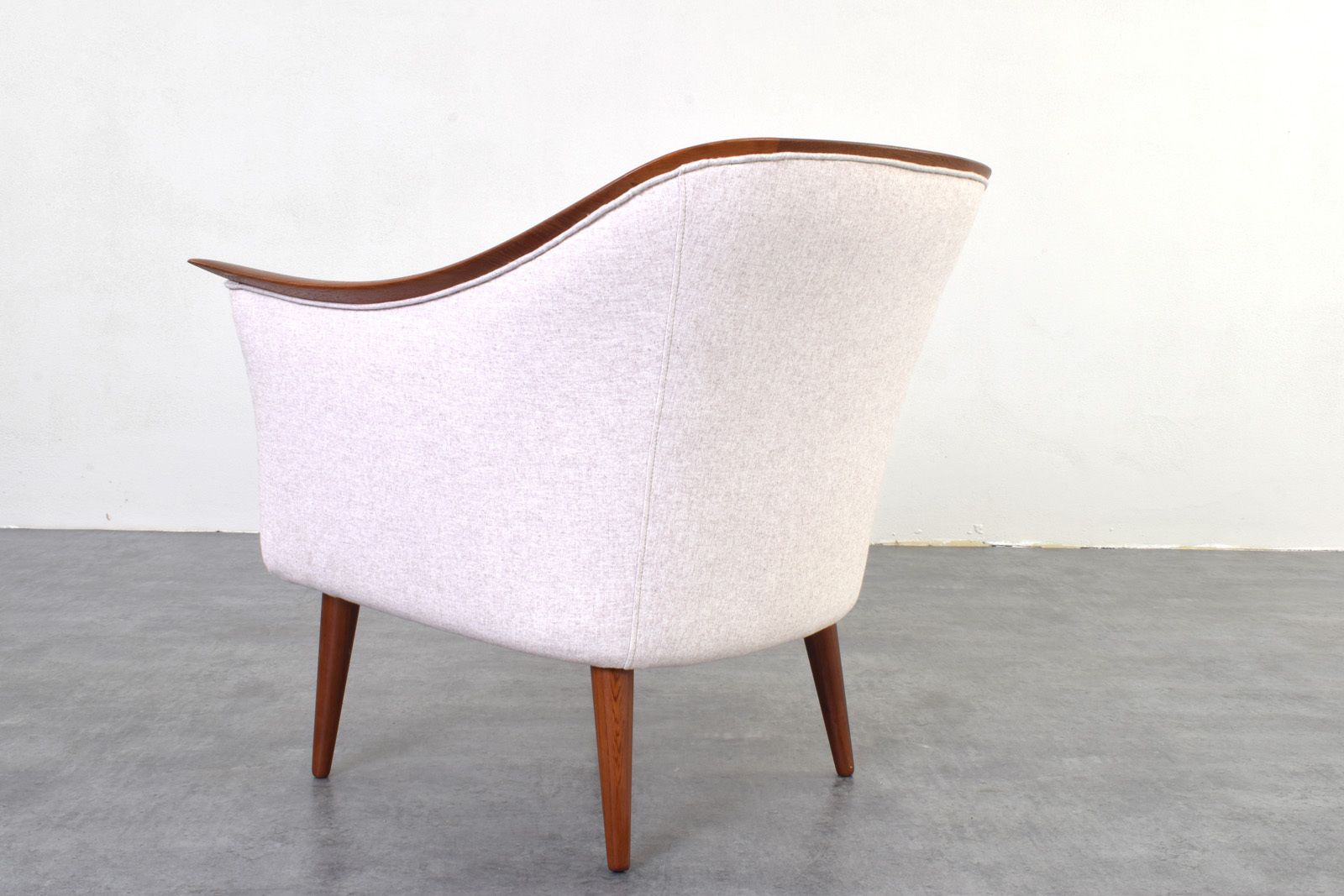 photo vintage Mid Century Norwegian Teak Armchairs By Fredrik A. Kayser For Vatne Lenestolfabrikk, 1960s, Set Of 2