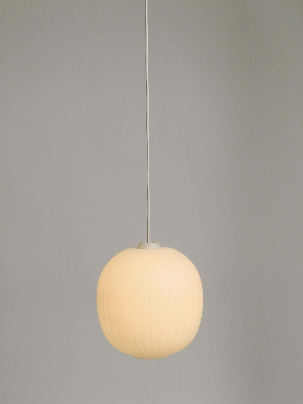 Aloys Gangkofner Mid Century Glass Pendant Lamp Model Bologna By Peill & Putzler photo vinterior