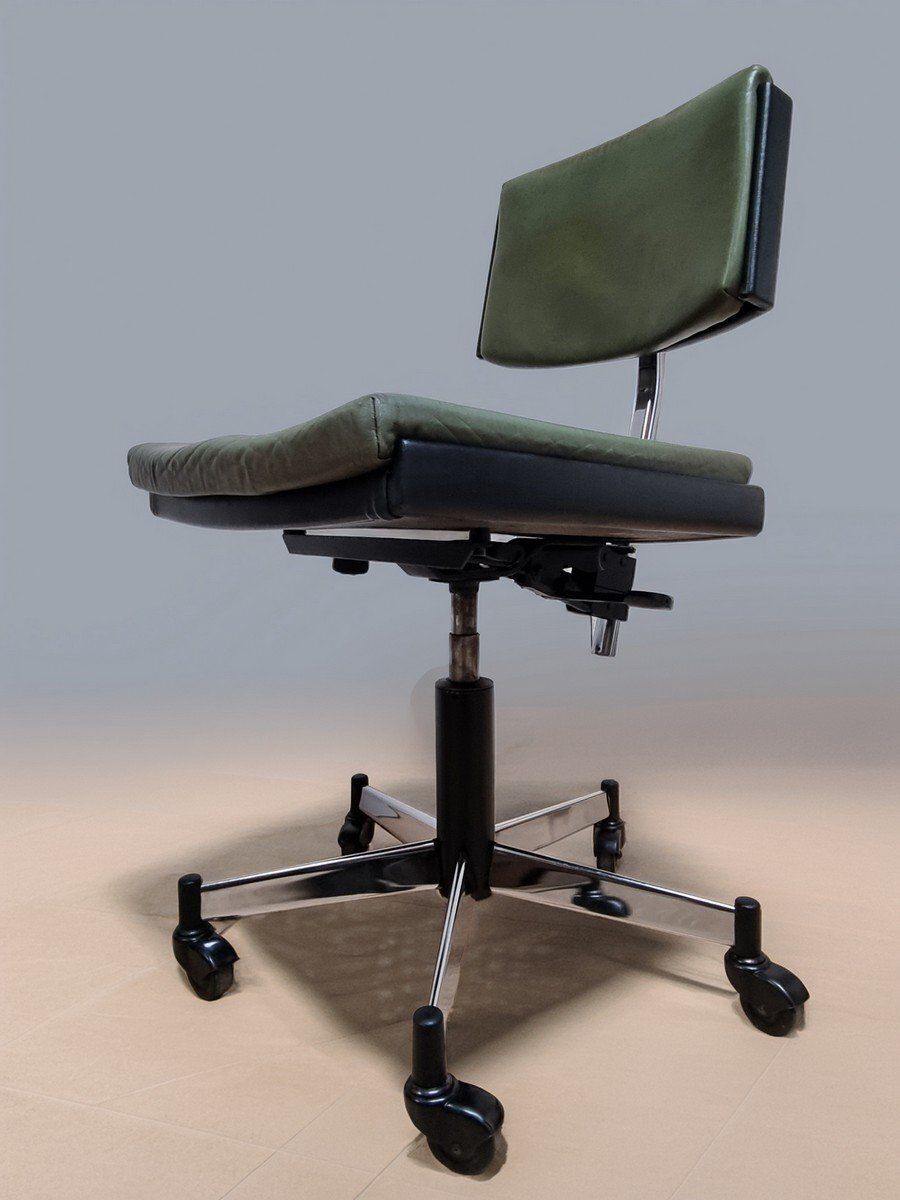 photo buy Adjustable Swivel Office Chair From Stoll Giroflex, Switzerland, 1965