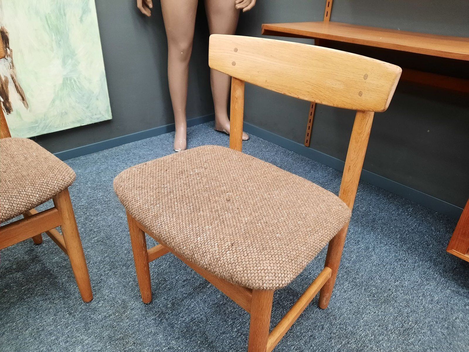 Danish Chairs By Børge Mogensen For Søborg Møbelfabrik, 1960s, Set Of 2 photo vinterior