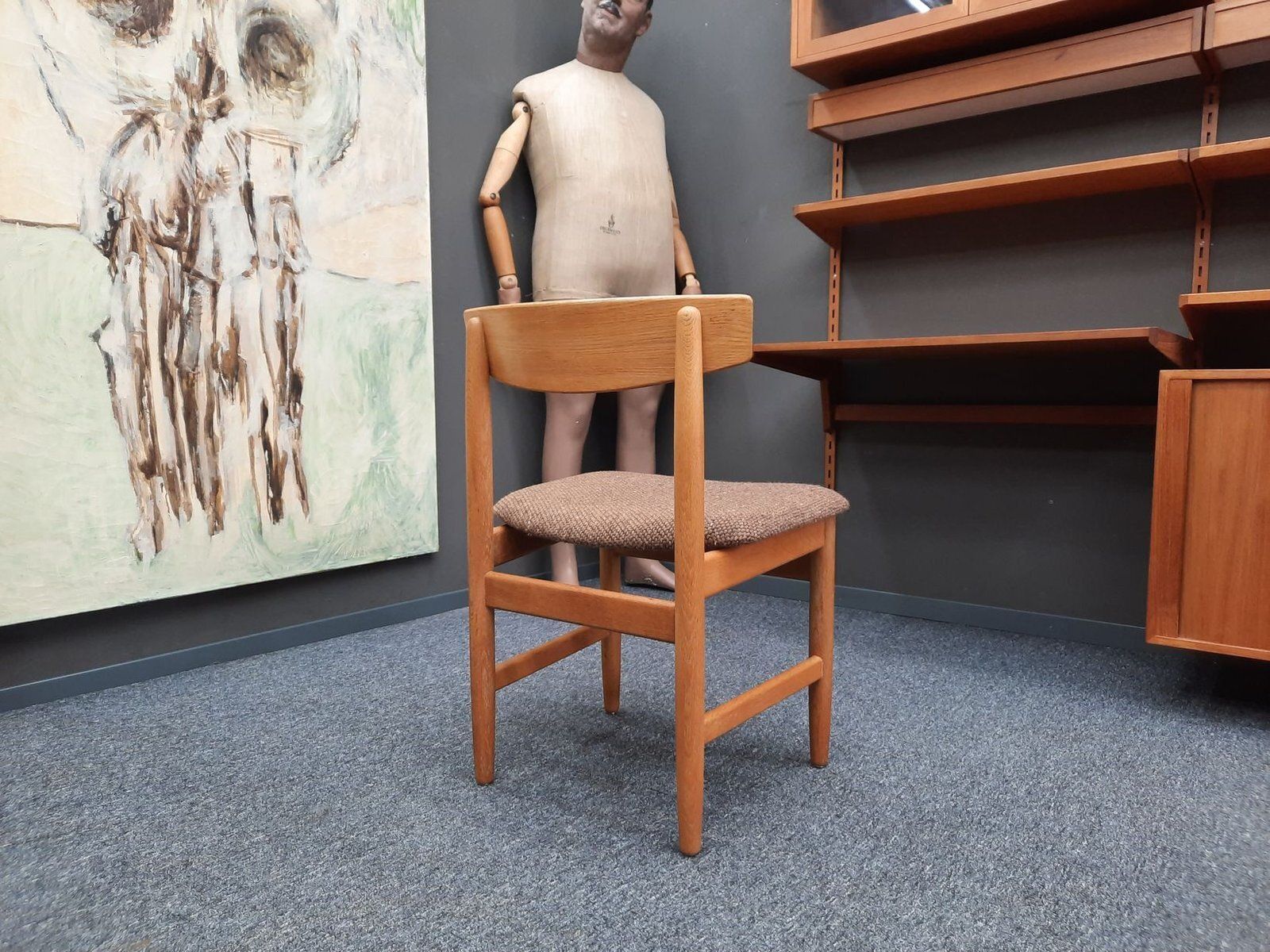 Furniture Danish Chairs By Børge Mogensen For Søborg Møbelfabrik, 1960s, Set Of 2 photo