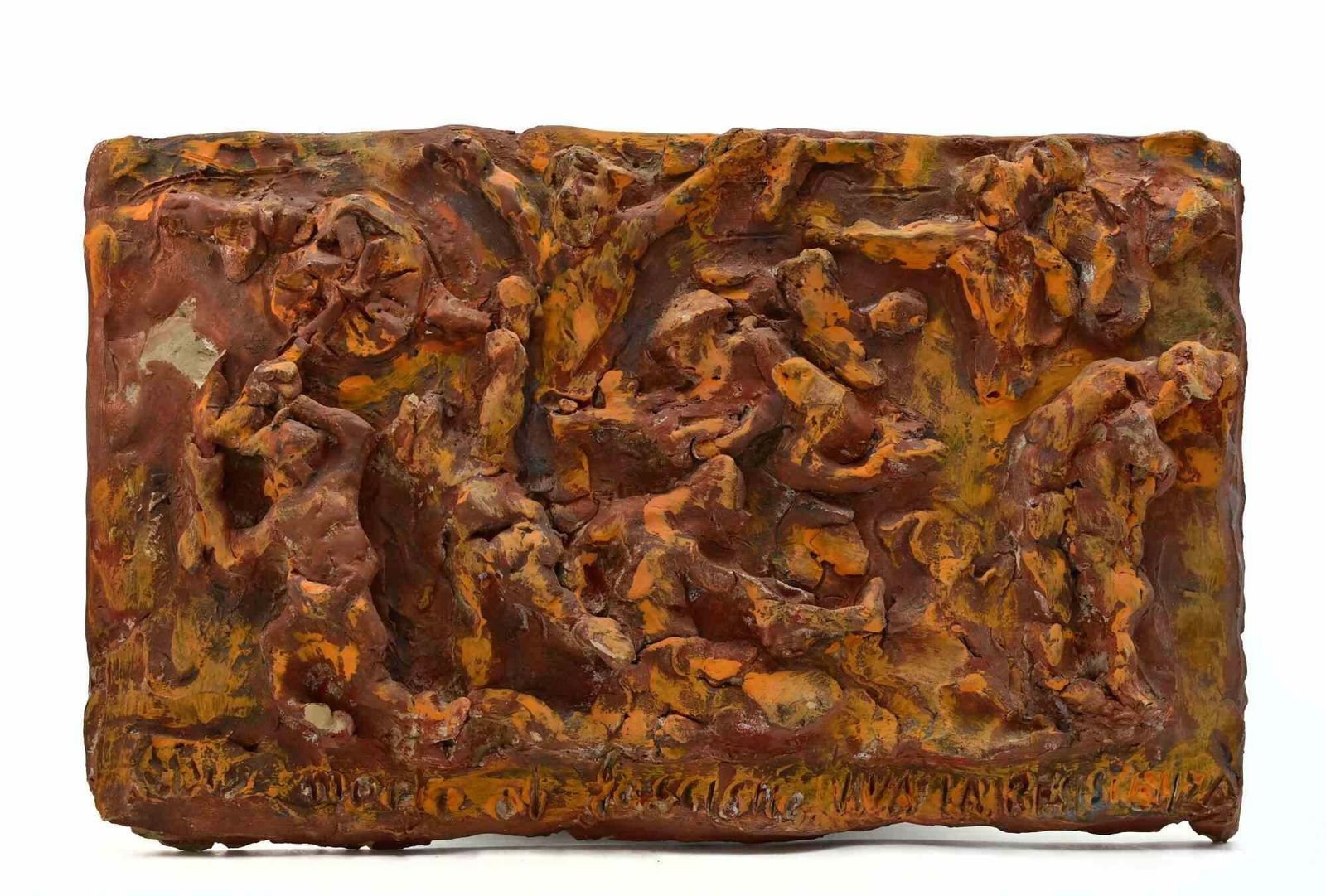 Sirio Pellegrinirelief   Sculpture By Sirio Pellegrini   1960s1960s