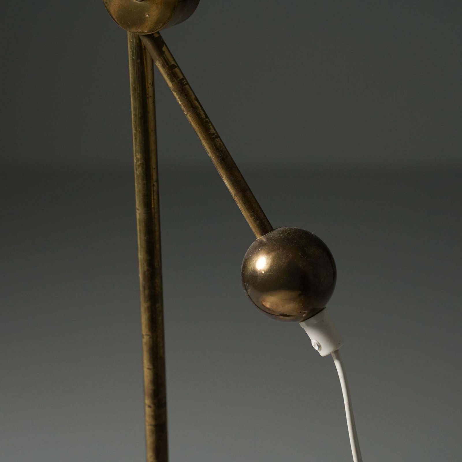 Pair Of K10 11 Scandinavian Modern Floor Lamps, Tapio Wirkkala, Idman Oy, 1950s photo vinterior