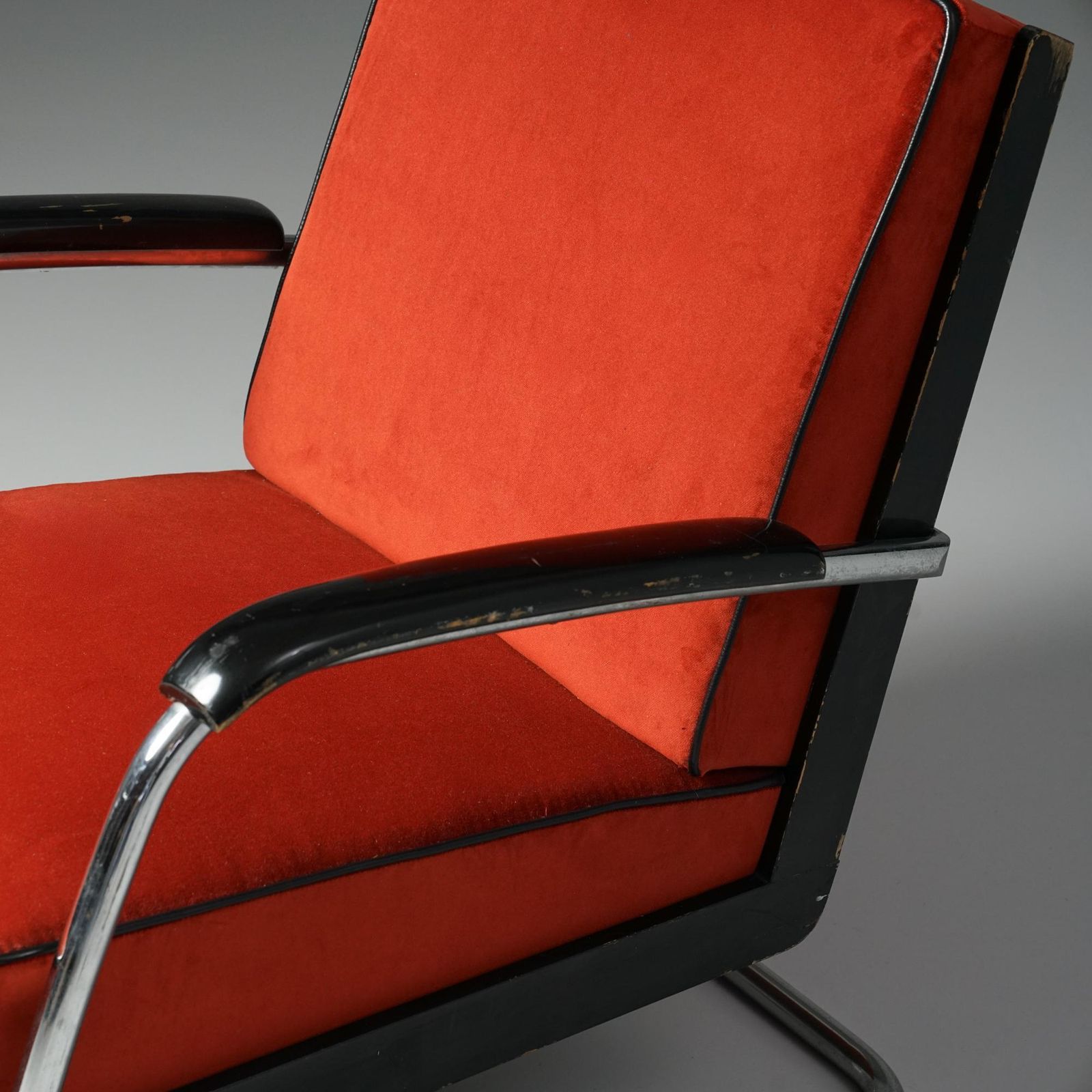 Scandinavian Modern Armchair, Pauli Blomstedt, J.Merivaara Oy, 1930s photo Furniture