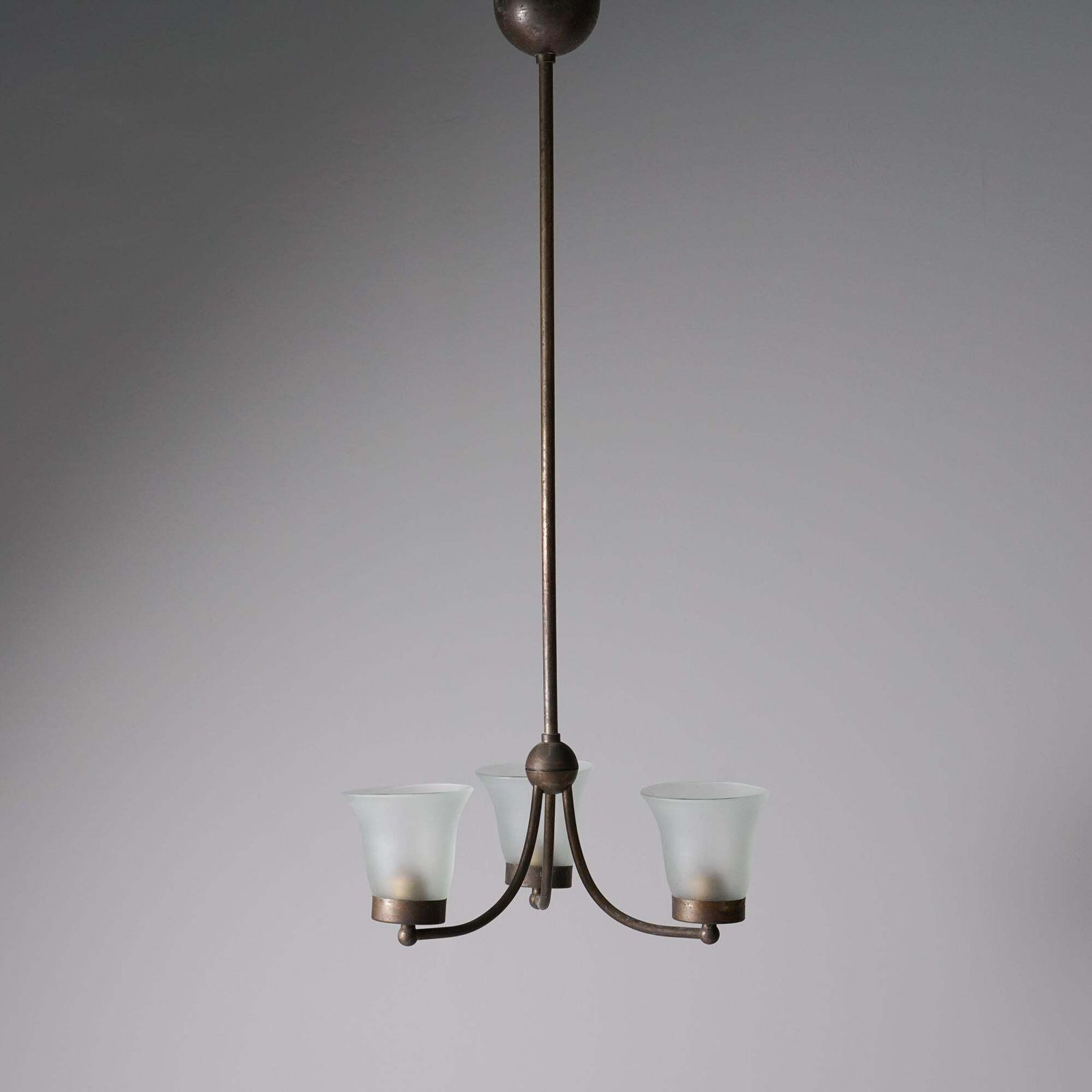 Scandinavian Modern Pendant, Paavo Tynell, Taito Oy, 1930/1940s photo furniture