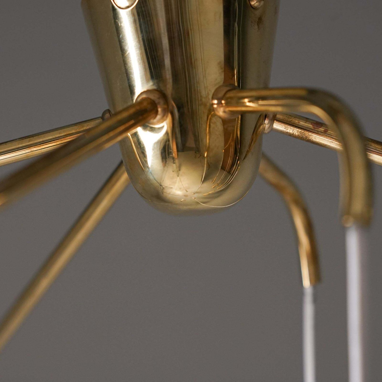 Pair Of Model K2 48/6 Scandinavian Modern Pendants, Mauri Almari, Idman Oy, 1950 photo 23069.0