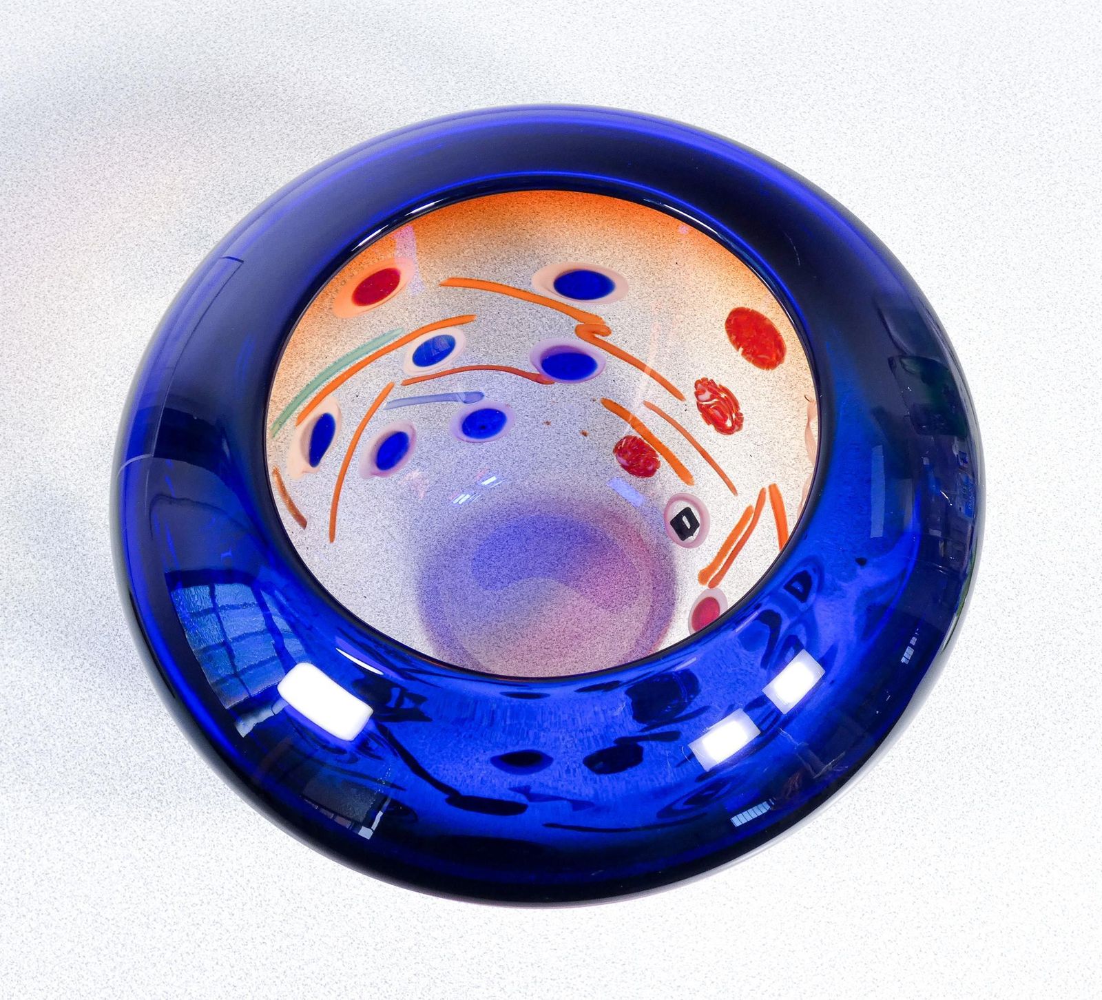 photo for sale Murano Blown Glass Vase, Design Stefano Toso. Italy, 90s