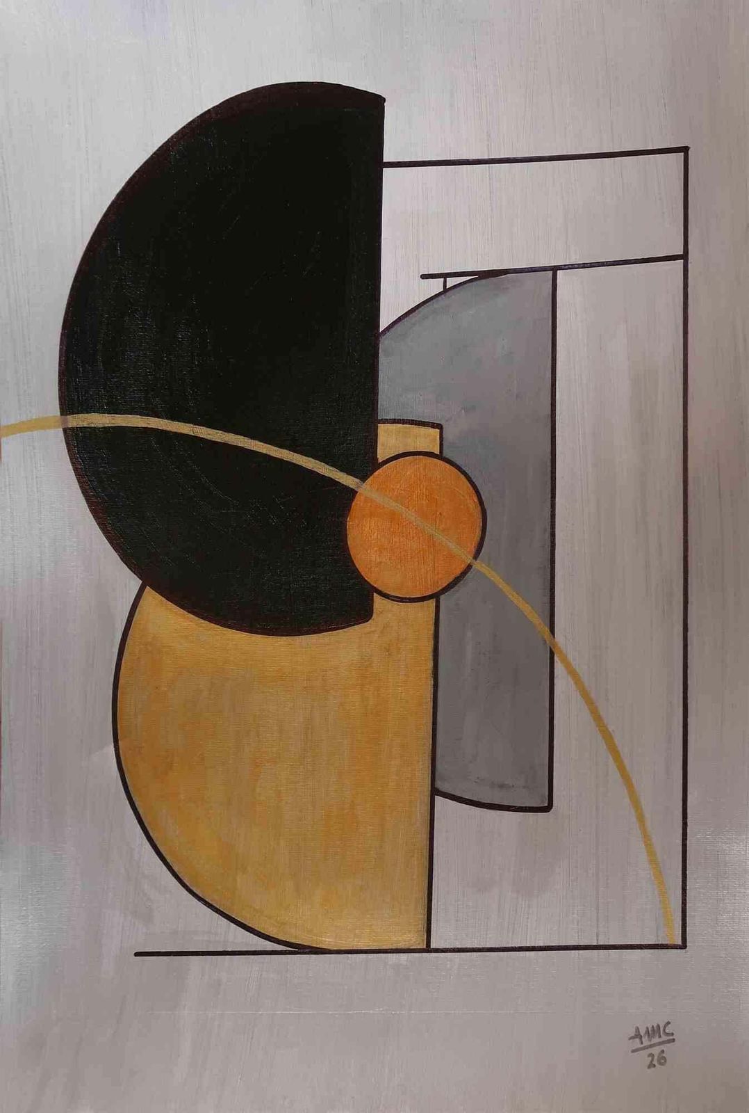 Anna Maria Cabonigeometry 2   Acrylic By Anna Maria Caboni   20262026