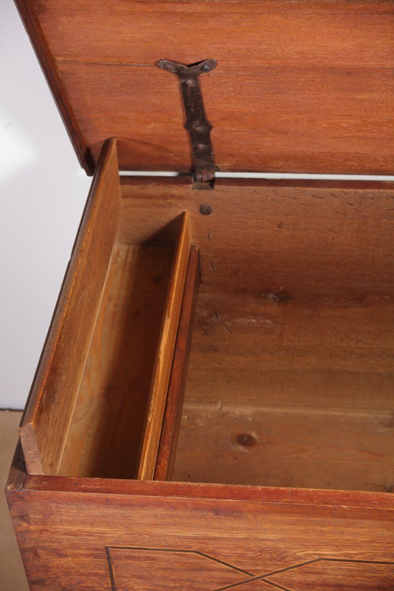 photo for sale Antique Baroque Oak Chest, 1750s