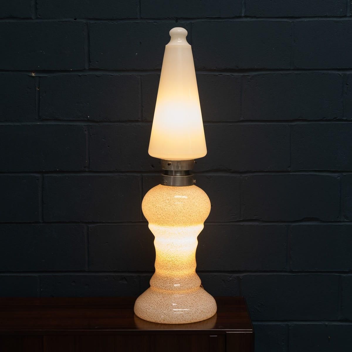 Vintage Italian Floor Lamp By Carlo Nason For Mazzega, 1970 photo for sale