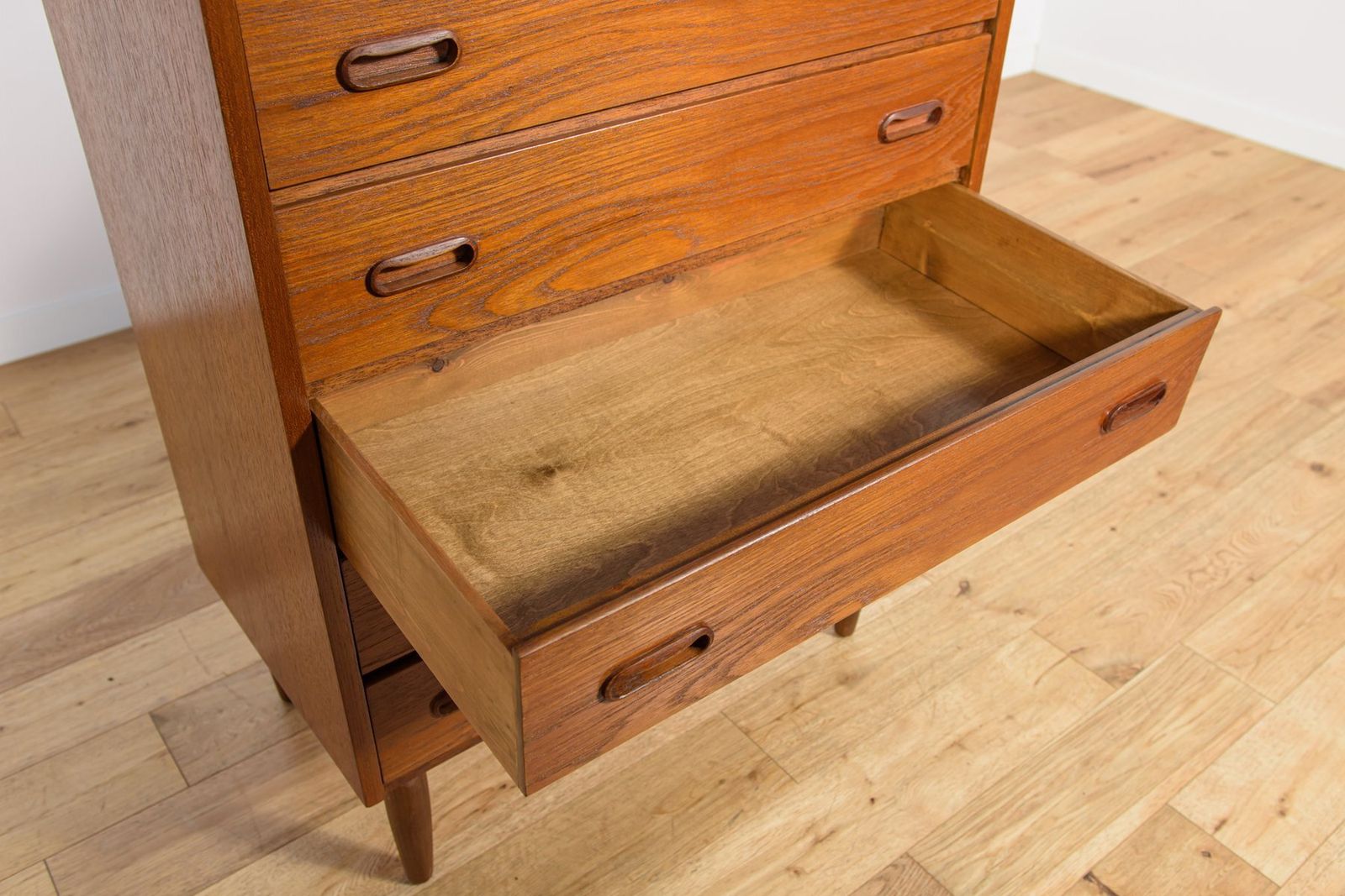 Furniture Mid Century Teak Dresser, Denmark, 1960s photo