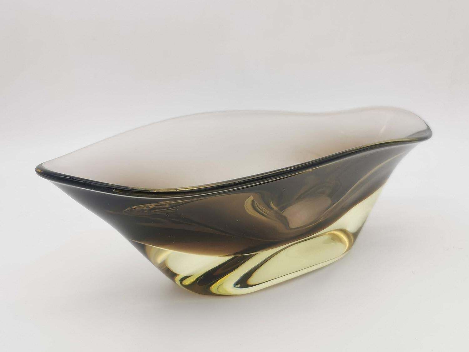 Flavio Poli Sommerso Vase For Seguso, Murano Venice photo Home Decor