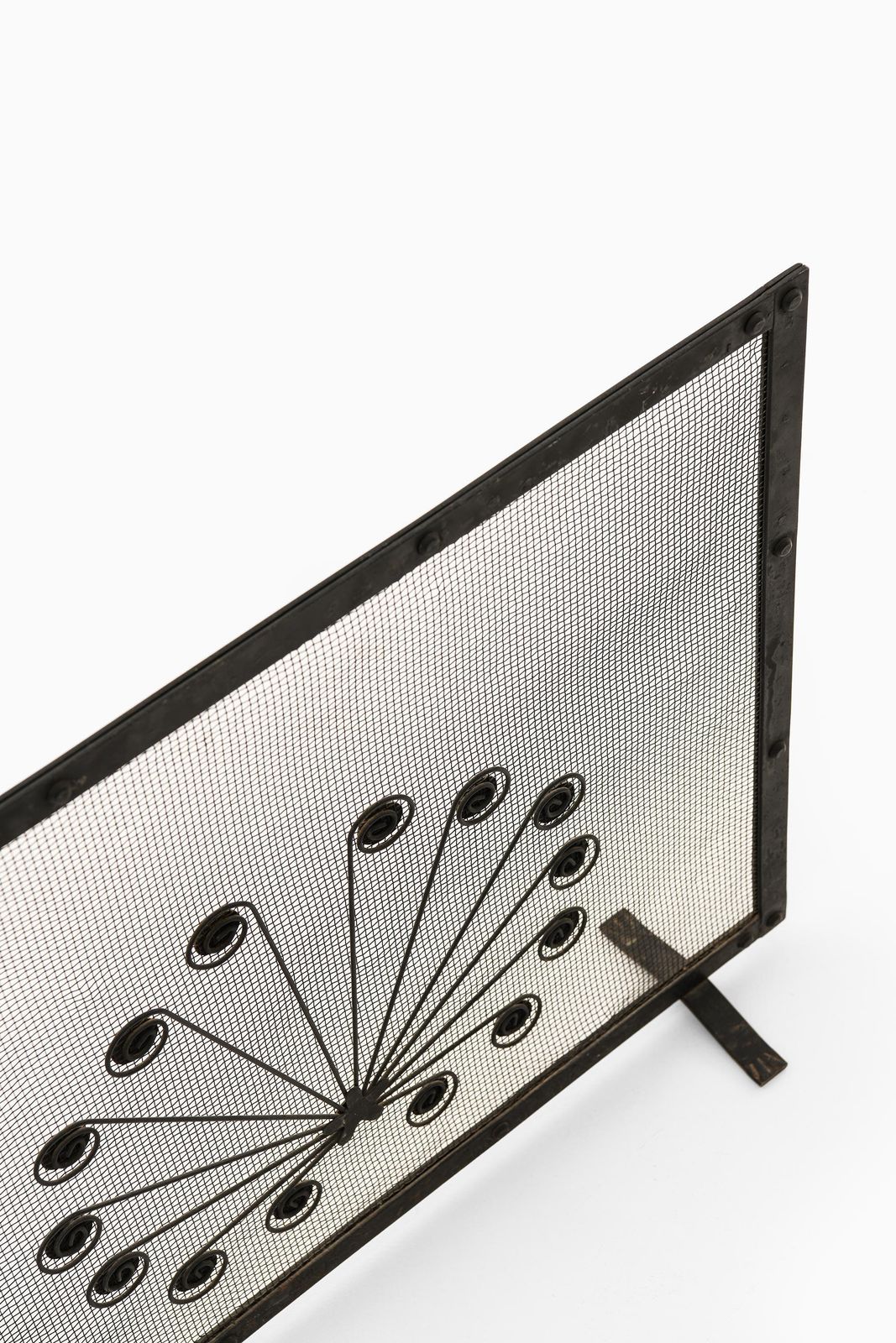 Fire Screen In Metal By Gunnar Ander, 1960s photo 2394.0