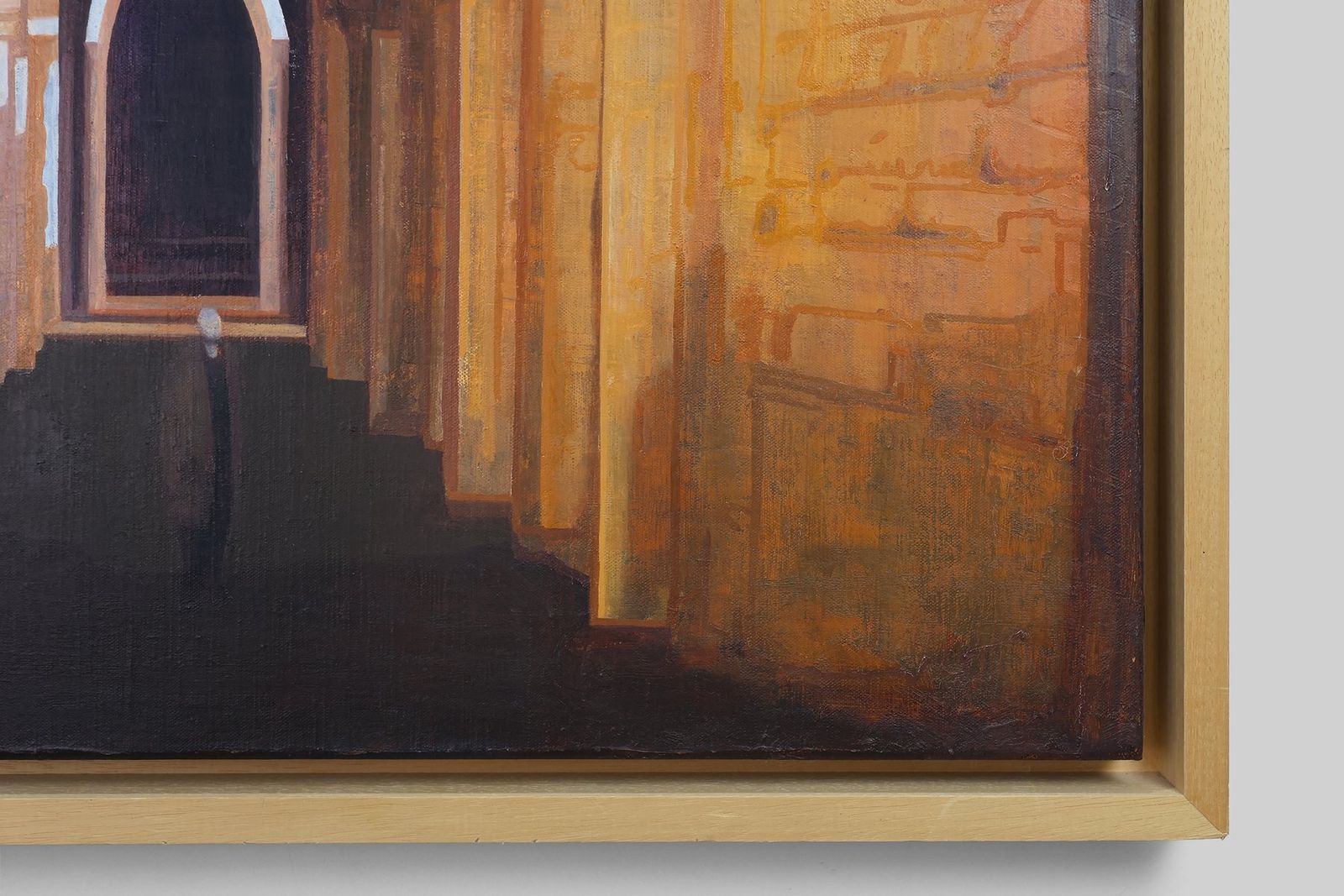 Hans Vandekerkhove, San Galgano, 2009, Oil On Canvas photo vintage