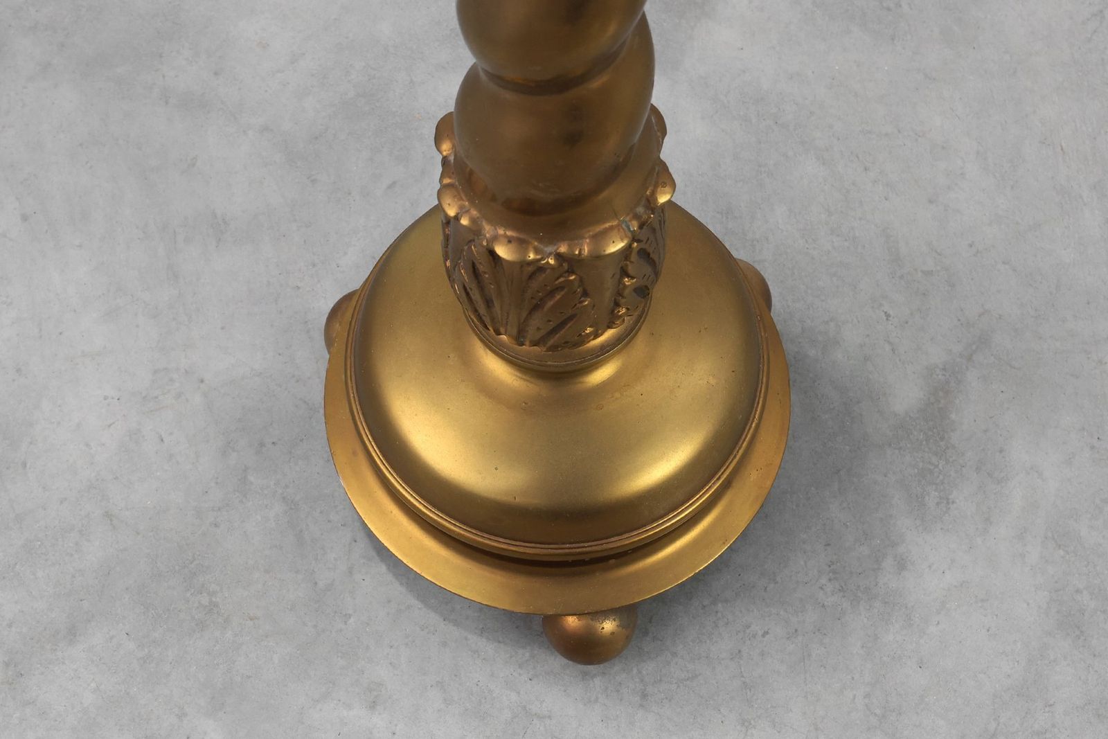 photo furniture Art Deco Side Table With Green Marble Top And Bronze Base, Belgium, 1925