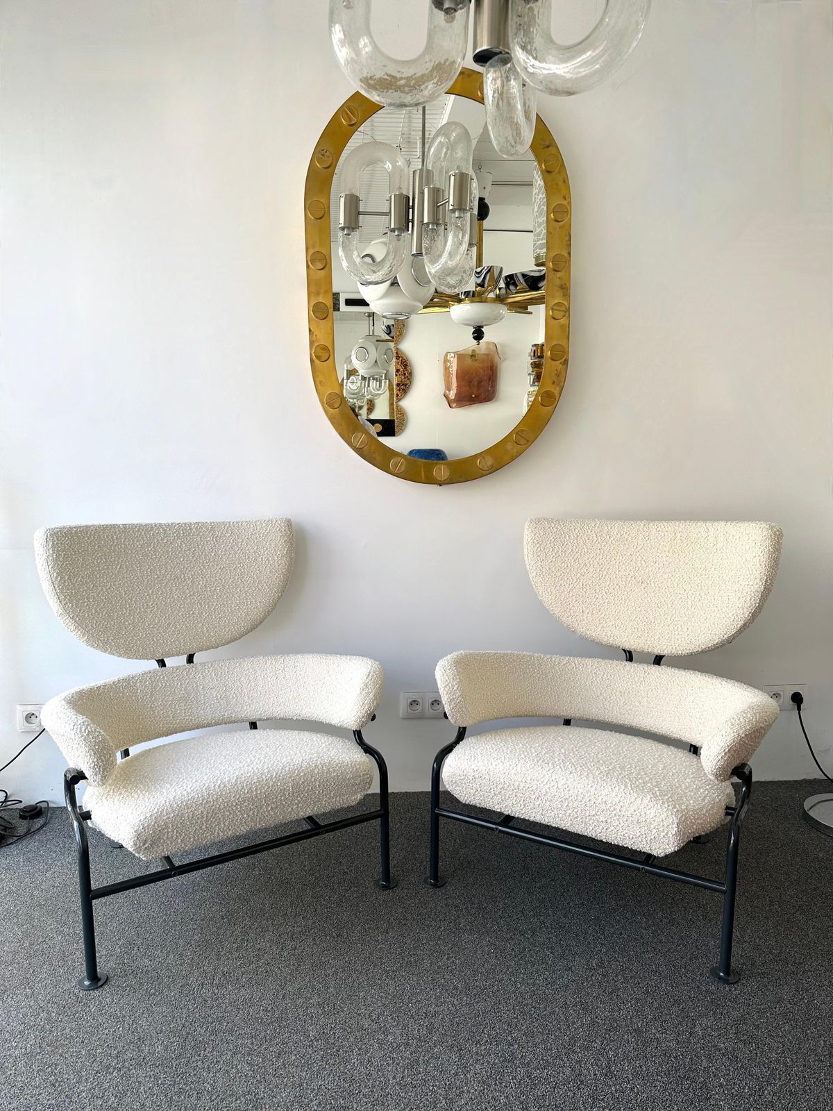 photo furniture Pair Of Armchairs Pl19 By Franco Albini For Poggi, Italy, 1960s