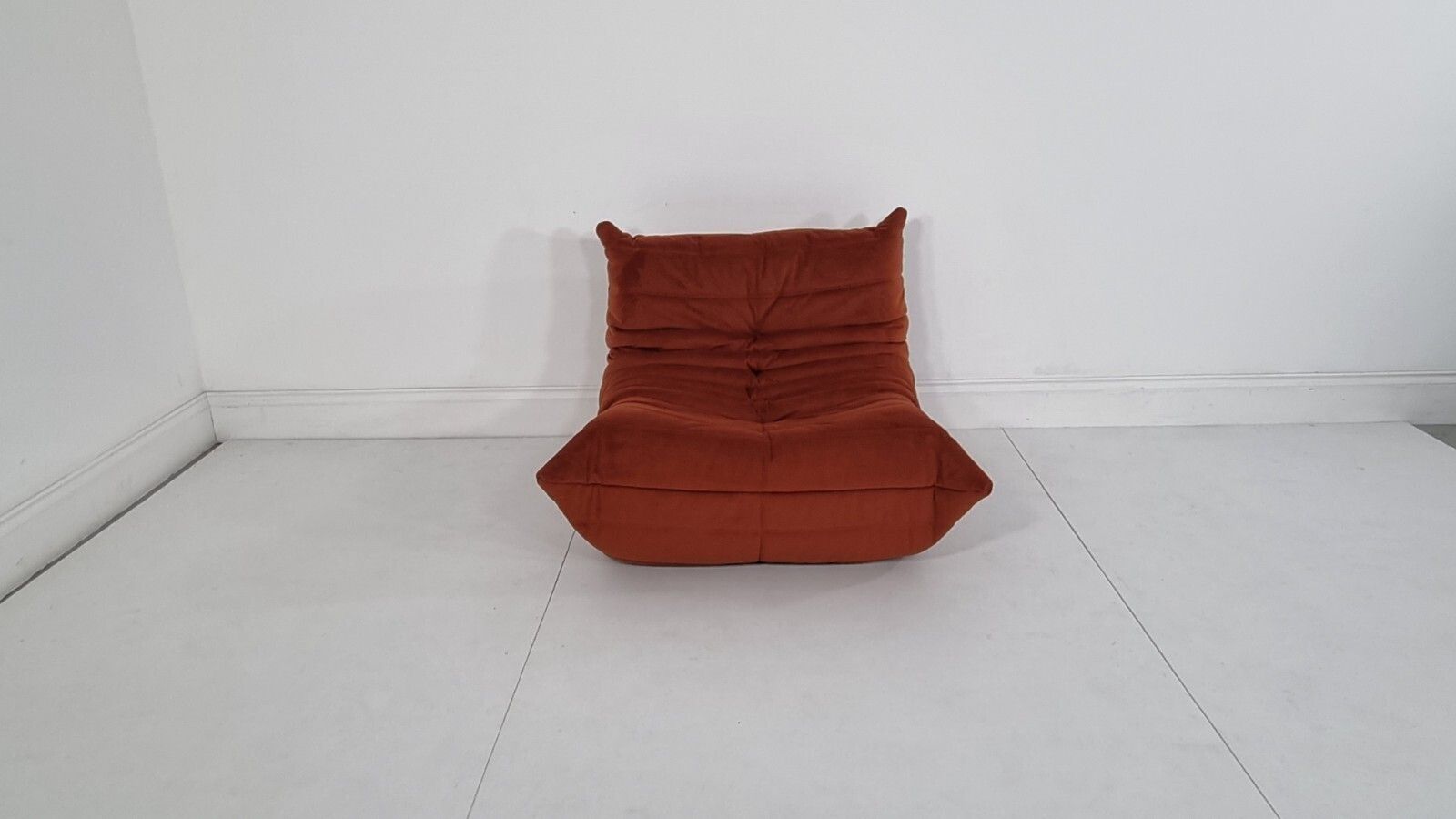 Ligne Roset Togo Chair In Luxurious Russet Alcantara Immaculate photo furniture