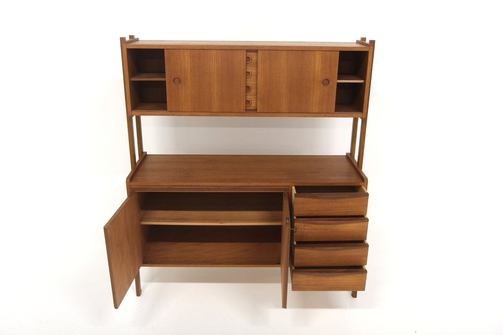 Scandinavian Teak Secretary Desk, Sweden, 1960s photo 1306.0