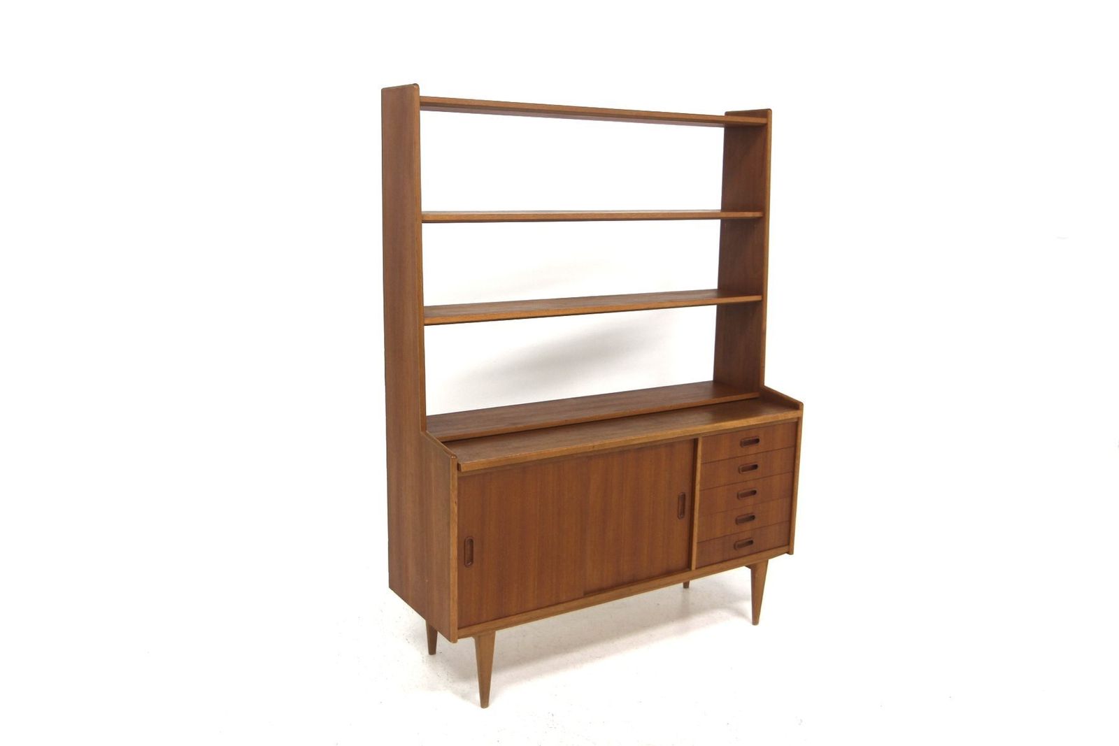 Scandinavian Teak Secretary Desk, Sweden, 1960s photo 1045.0