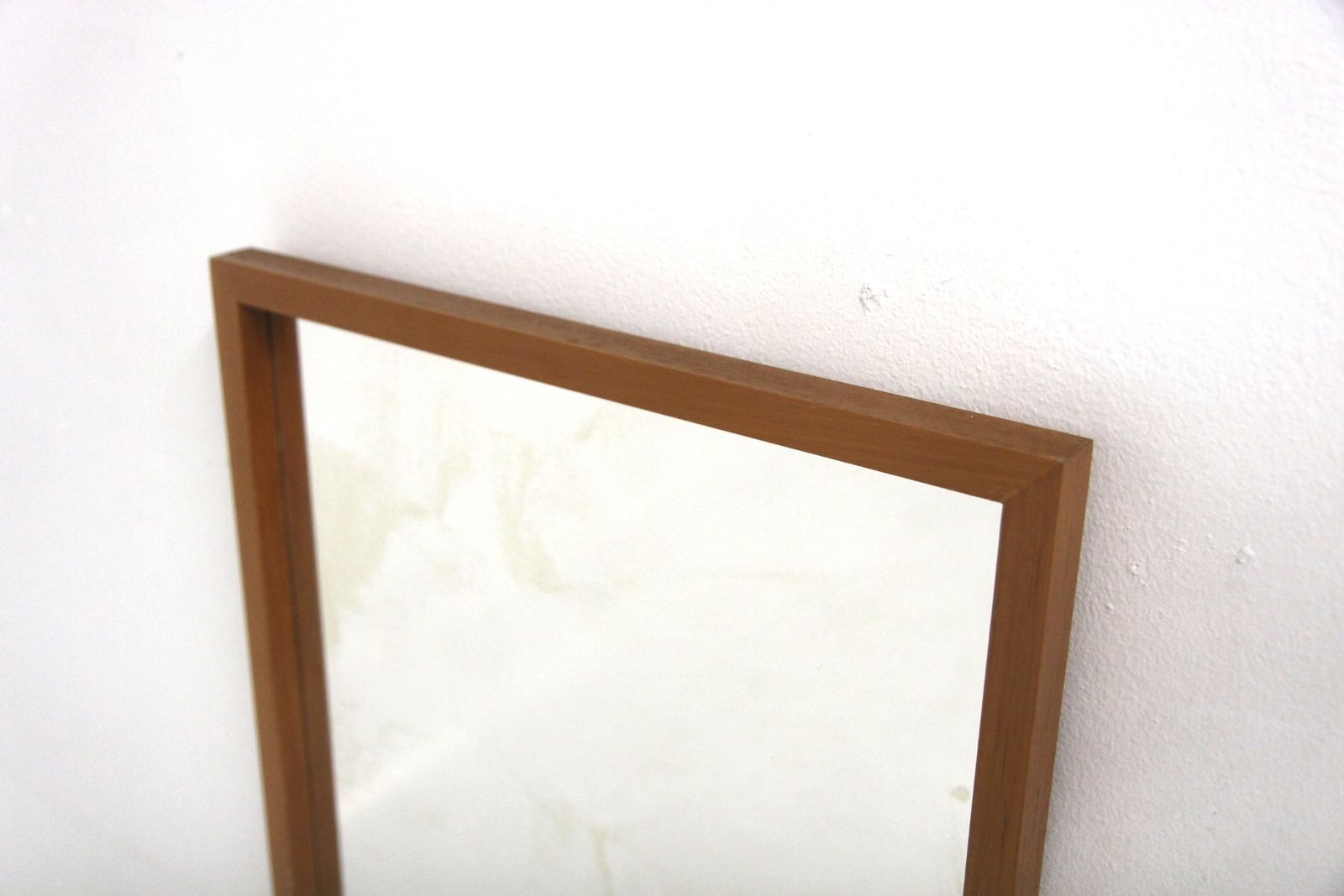 Scandinavian Mirror In Wood And Glass, Sweden, 1950s photo Home Decor