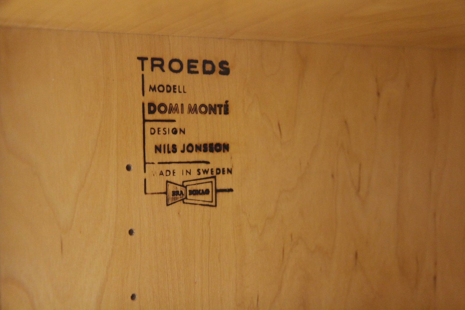 Domi Monte Sideboard By Nils Jonsson For Hugo Troeds, Sweden, 1960s photo furniture