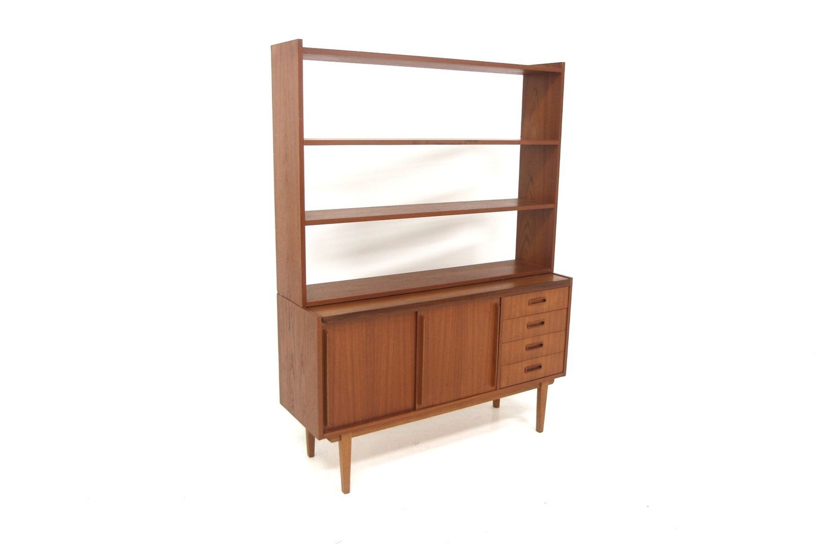 Scandinavian Teak Secretary Desk, Sweden, 1960s photo 1045.0