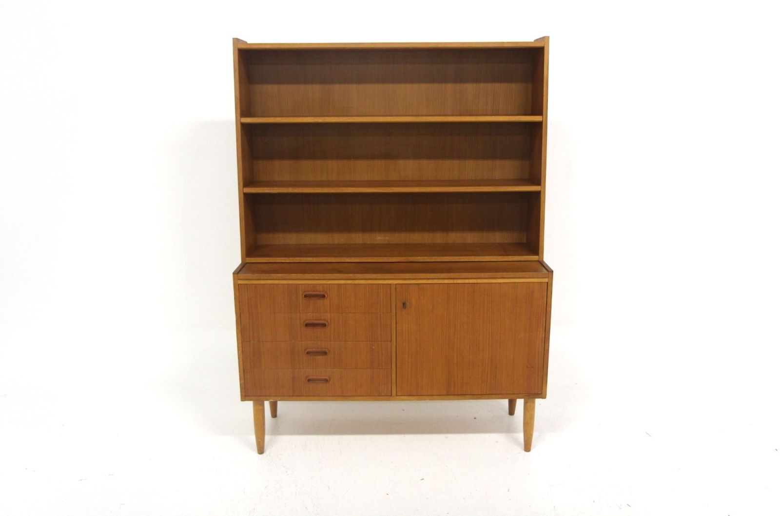 Scandinavian Teak Secretary Desk, Sweden, 1960s photo vinterior