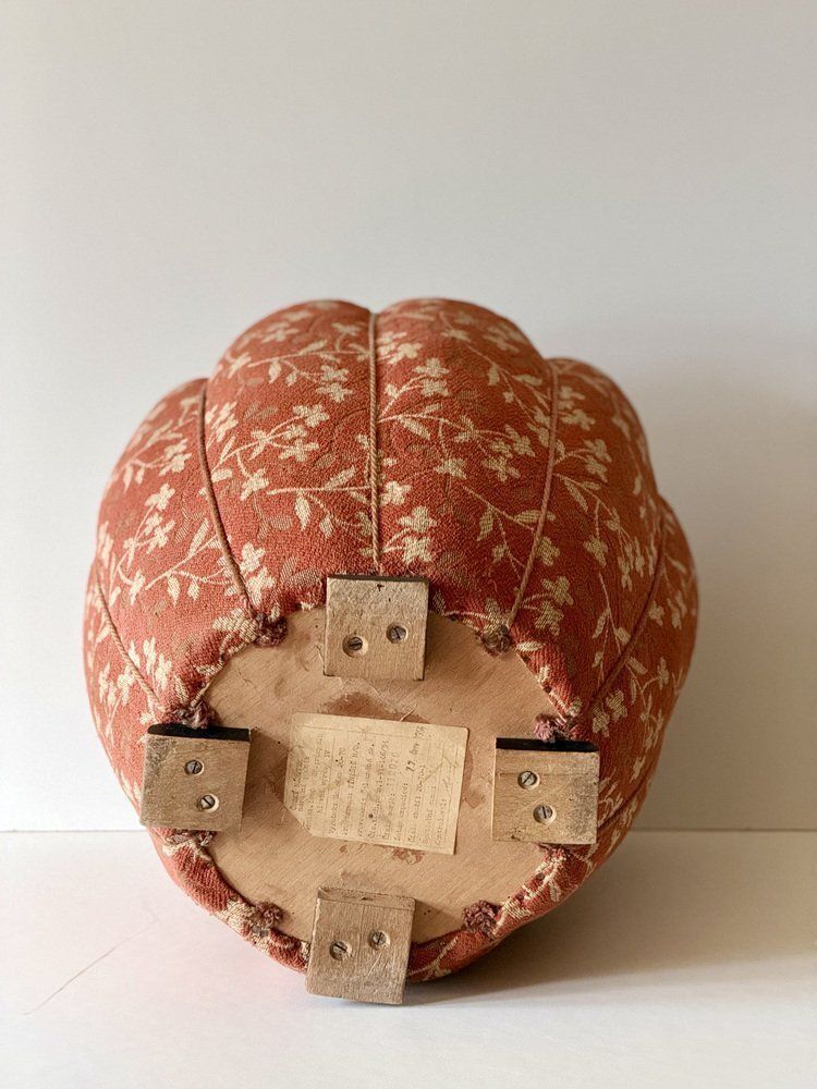 Tabouret Van Jindrich Halabala Voor Cesky Nabytek, Tsjecho Slowakije, 1956 photo vintage