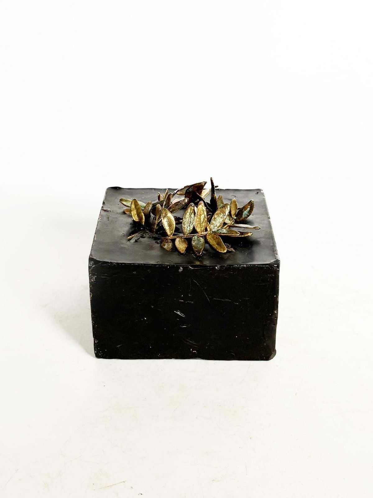 Candle Holder Made Of Candle And Brass, France, 1970 photo buy