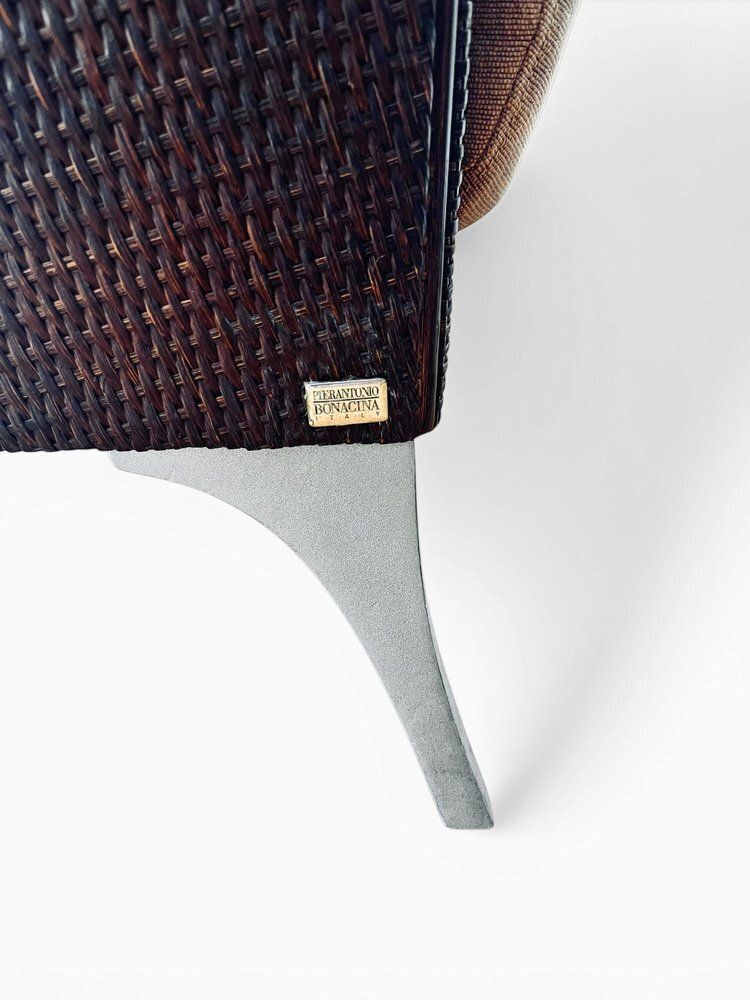 photo furniture Vintage Rattan Chairs By Pierantonio Bonacina, Italy, 1990s, Set Of 2