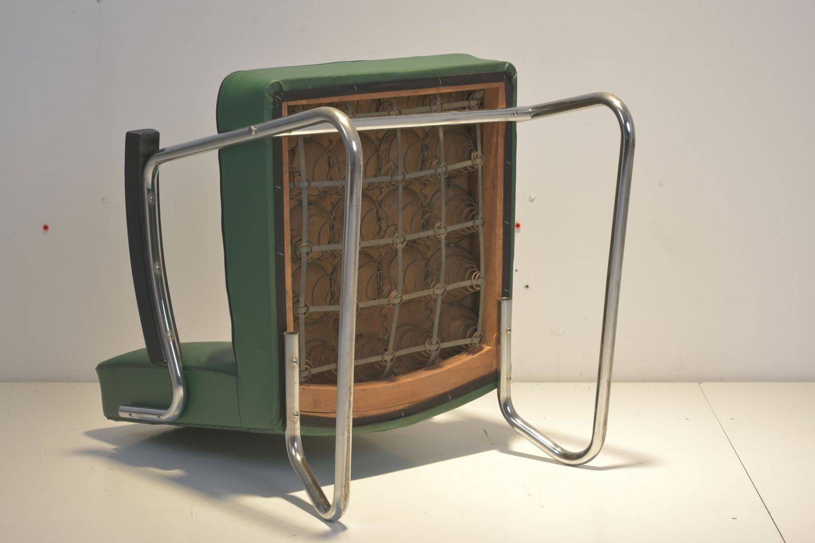 Furniture Steel Tube Chair From Drabert, 1950 photo