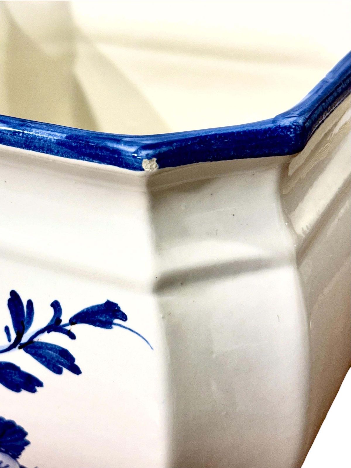 1013.0 Blue And White Porcelain Jardinière, Larucci For Christian Dior photo